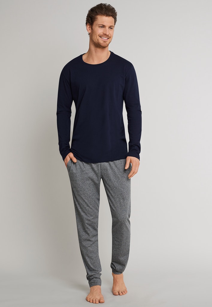 Langarmshirt Rundhals