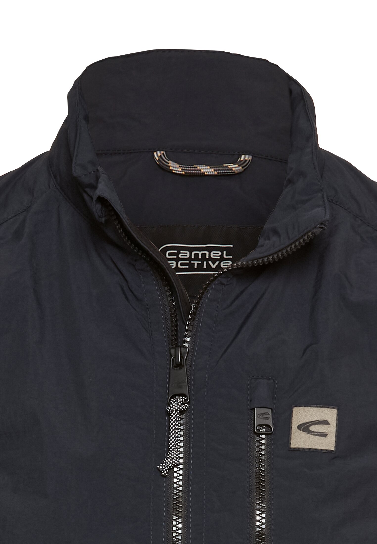 Outdoorweste mit Stehkragen