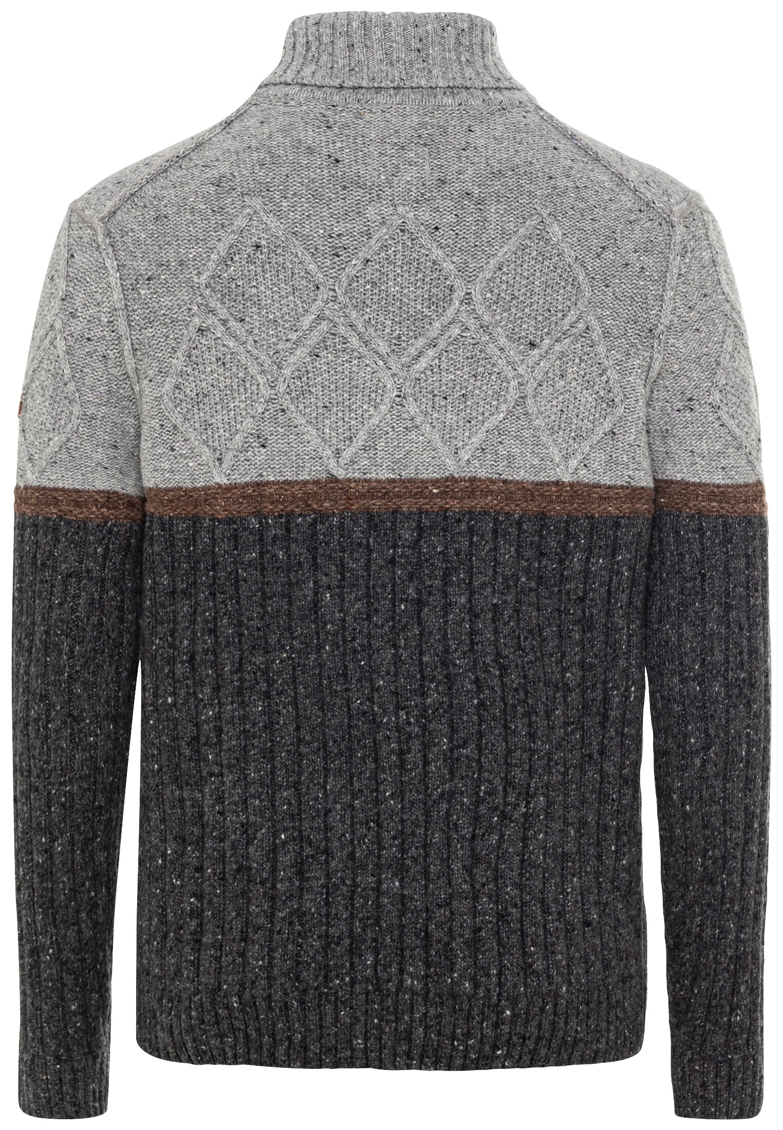 Rollkragenpullover mit nachhaltiger Merinowolle