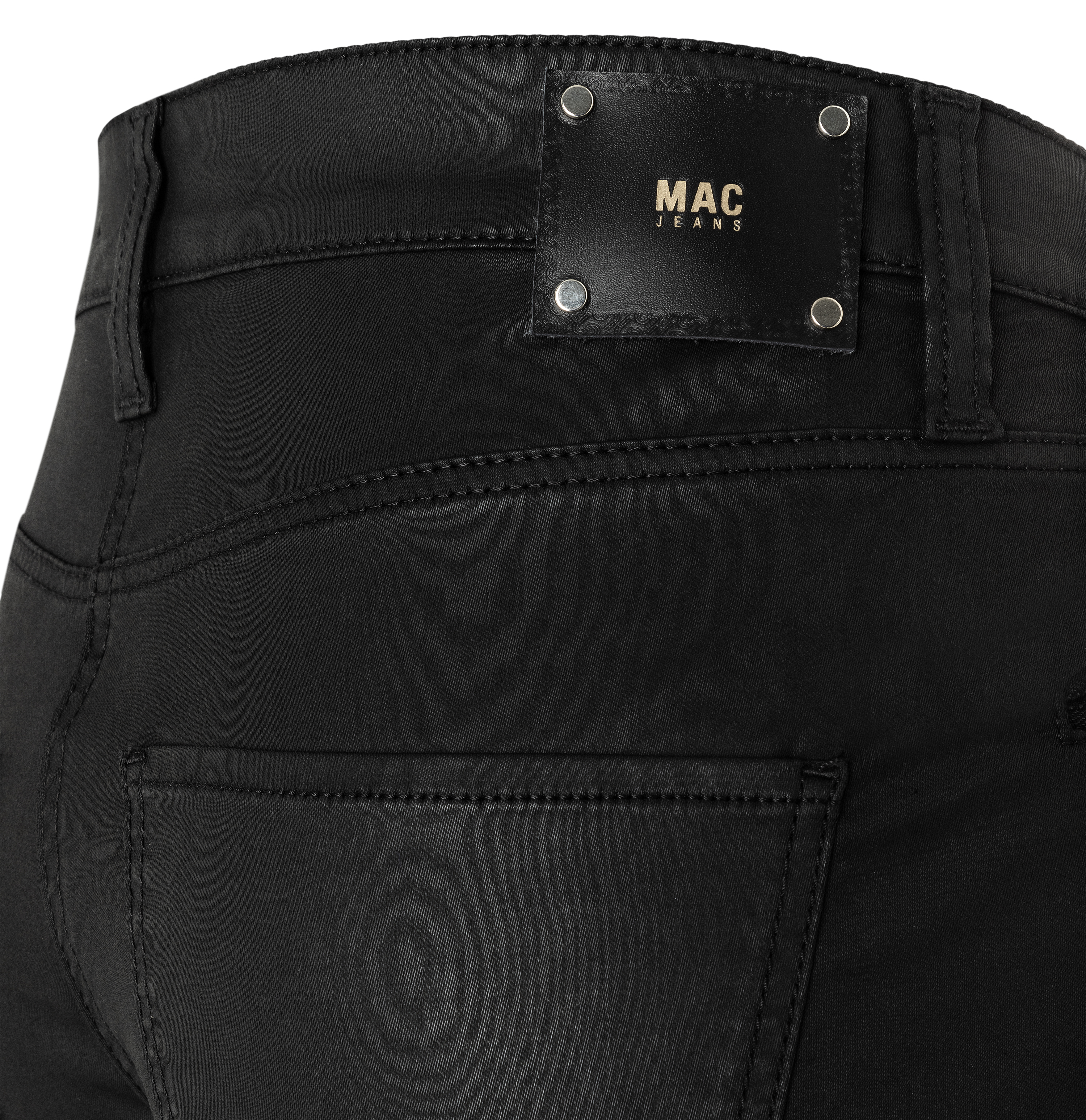 MAC JEANS - SKINNY, Coated cotton tencel
