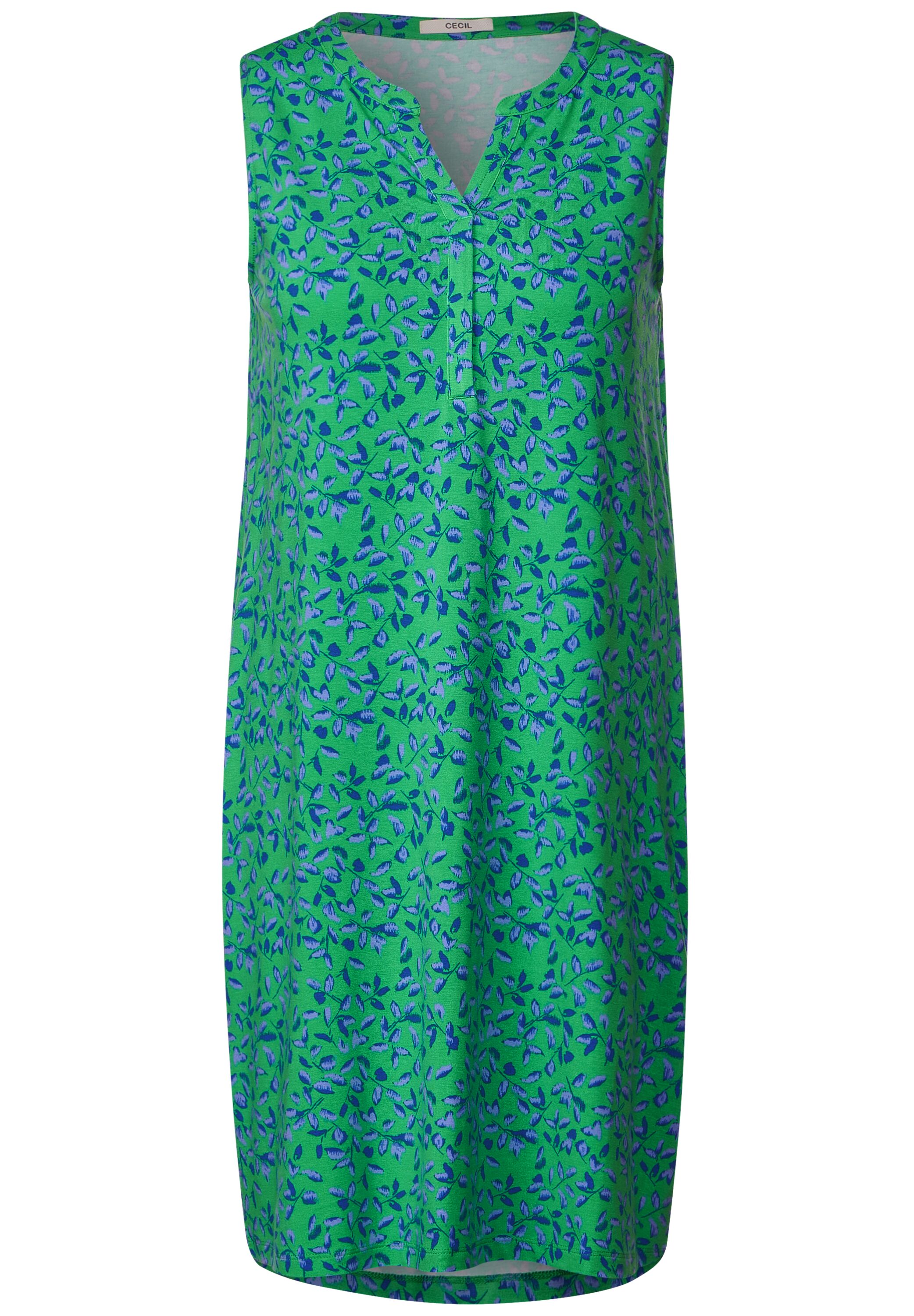 Minimalprint Jersey Kleid