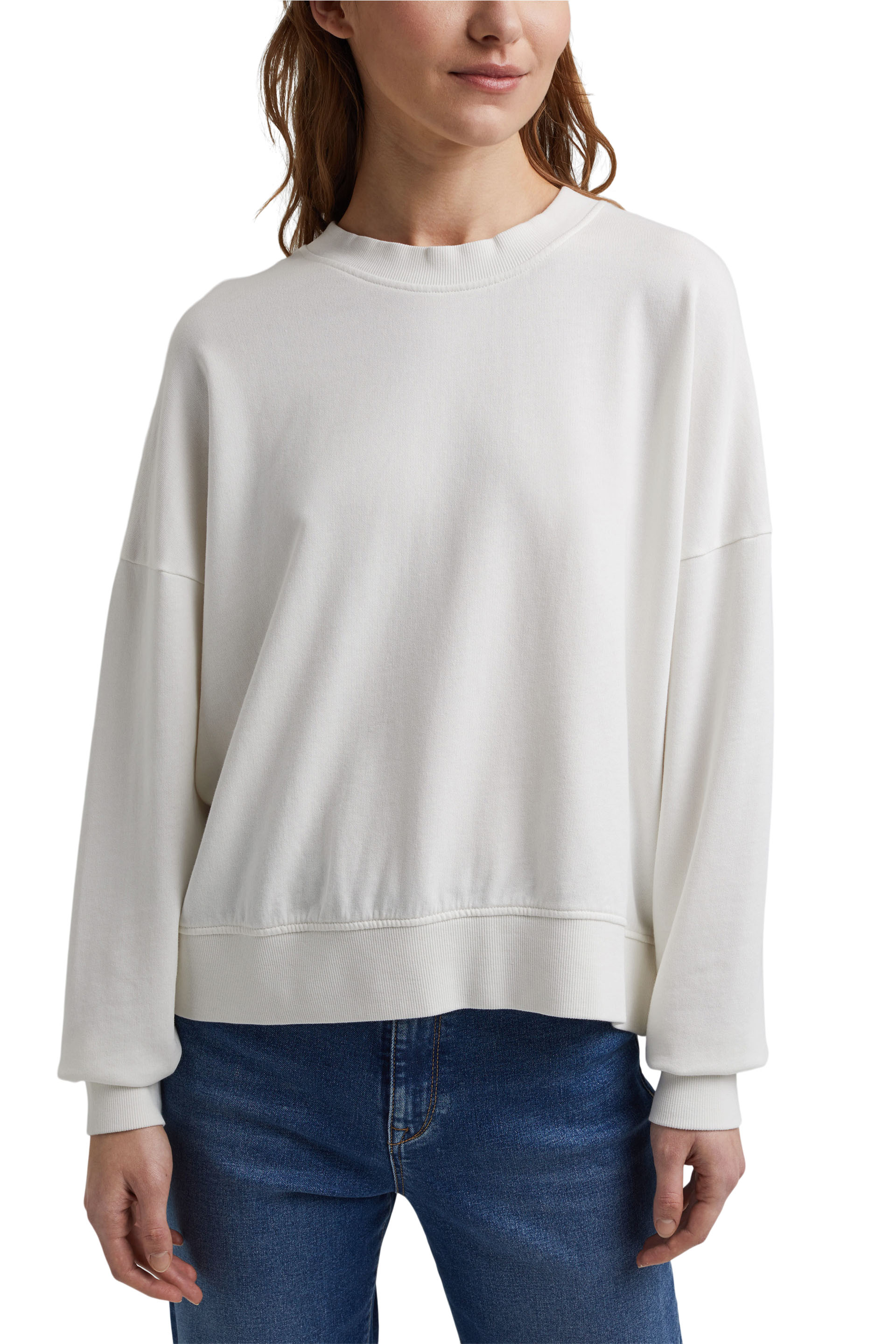 Boxy Sweatshirt aus 100% Organic Cotton