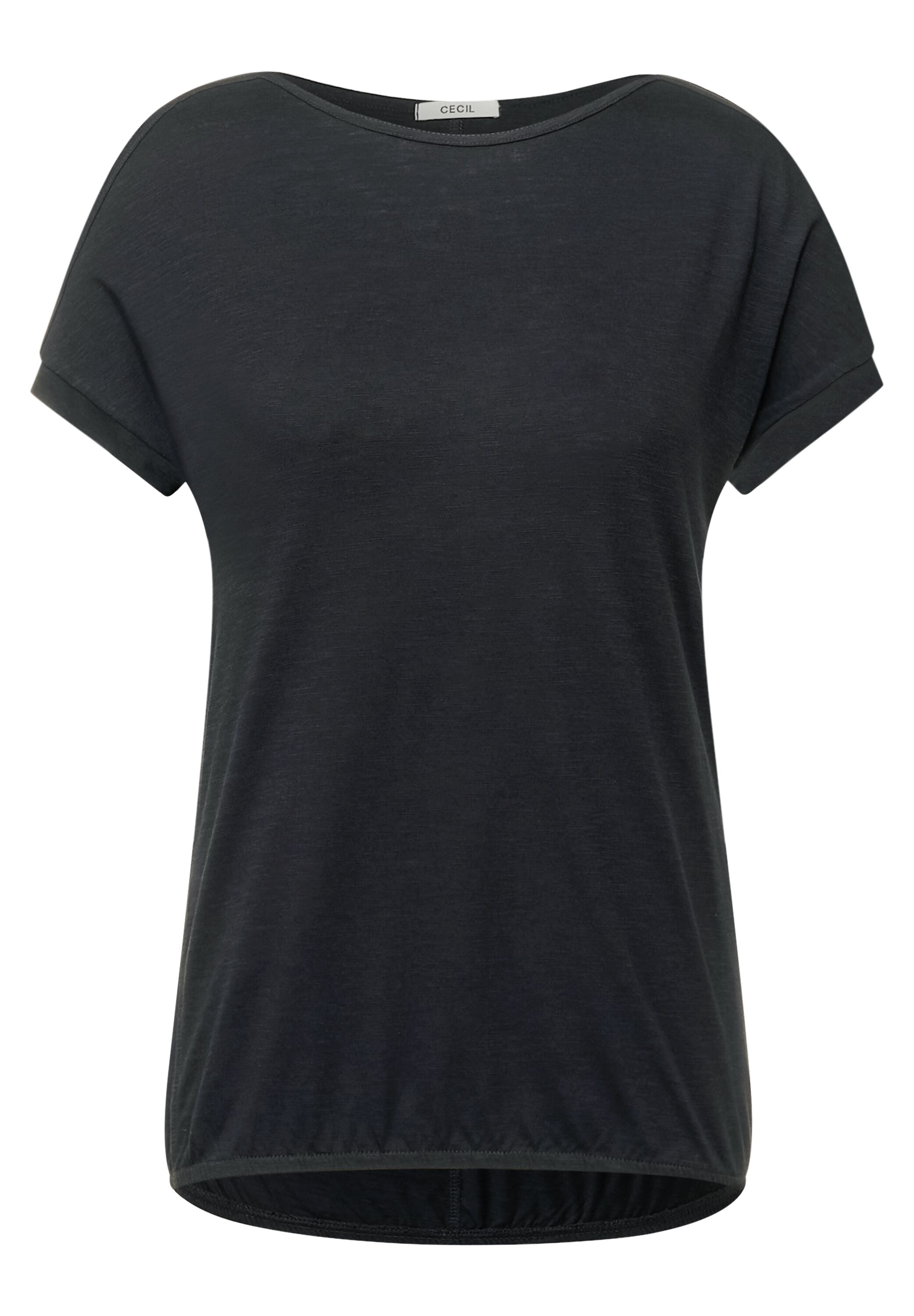 Shirt mit U-Boot Ausschnitt