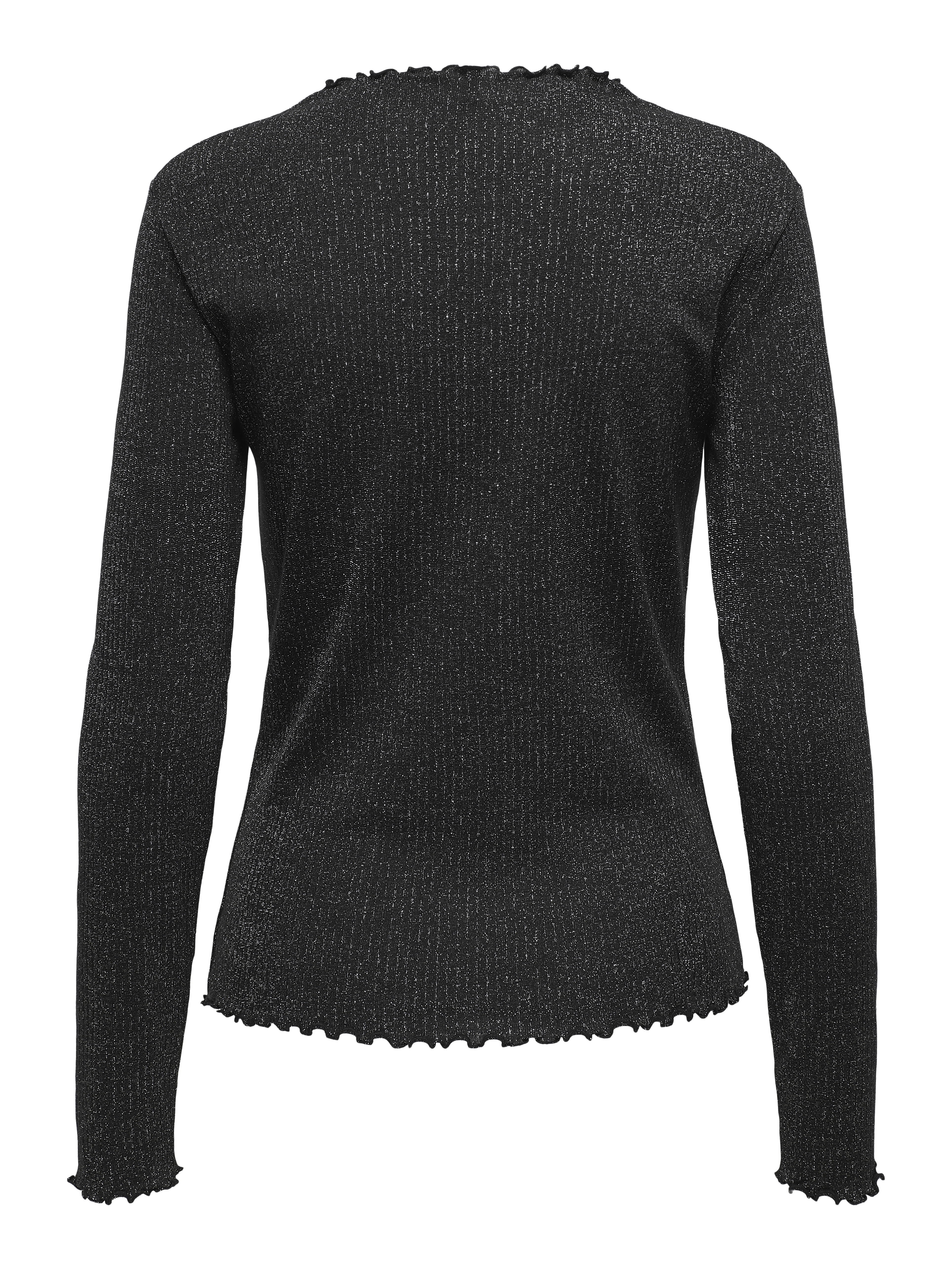ONLIDOL LIFE L/S O-NECK GLITTER TOP JRS