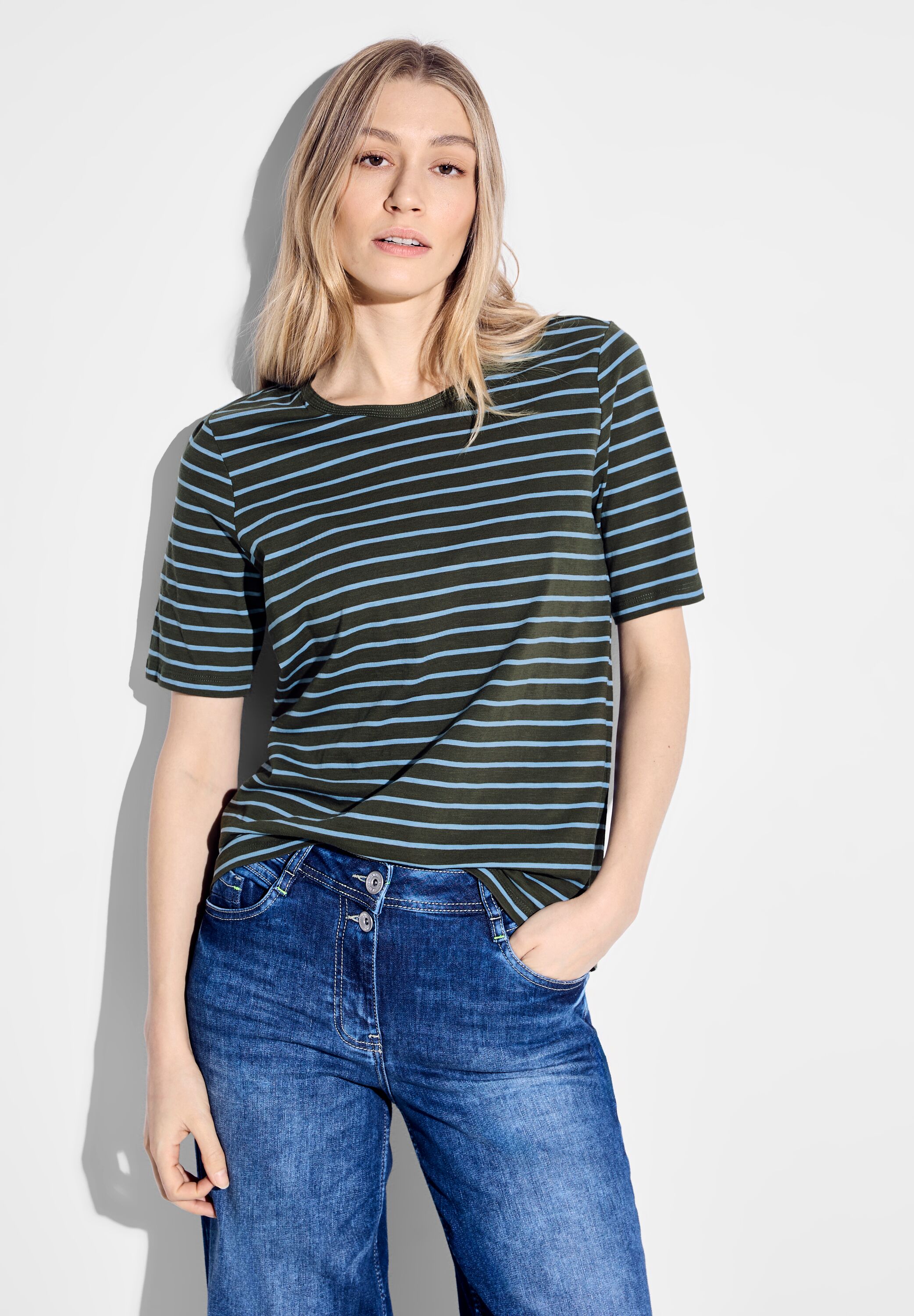 Flammgarn Streifenshirt
