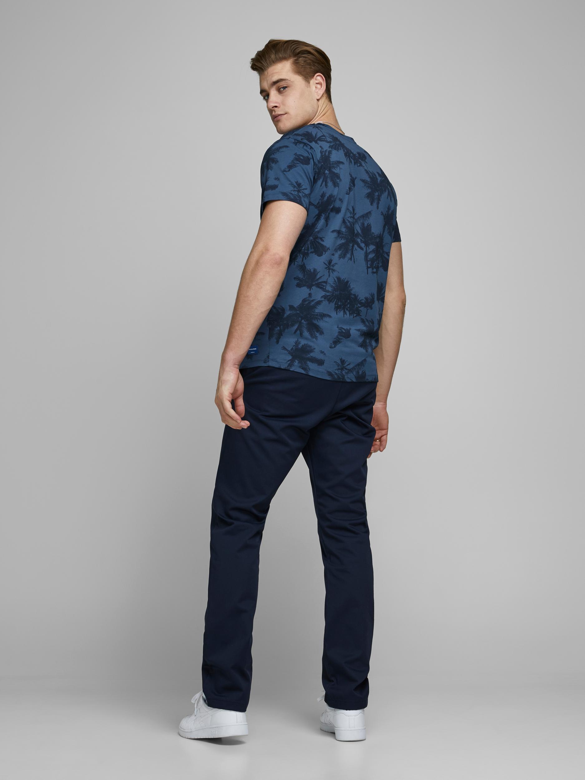 JORNATURE AOP TEE SS CREW NECK