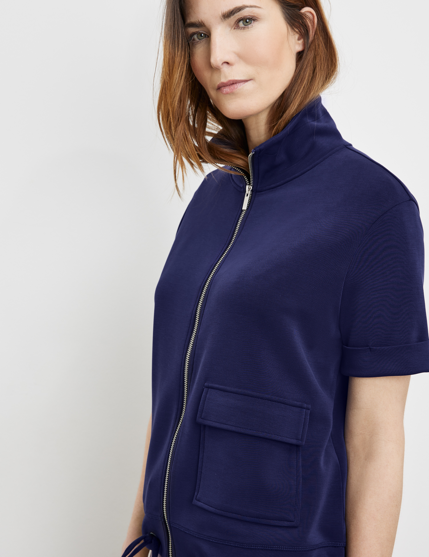 Sweatjacke mit Reißverschluss