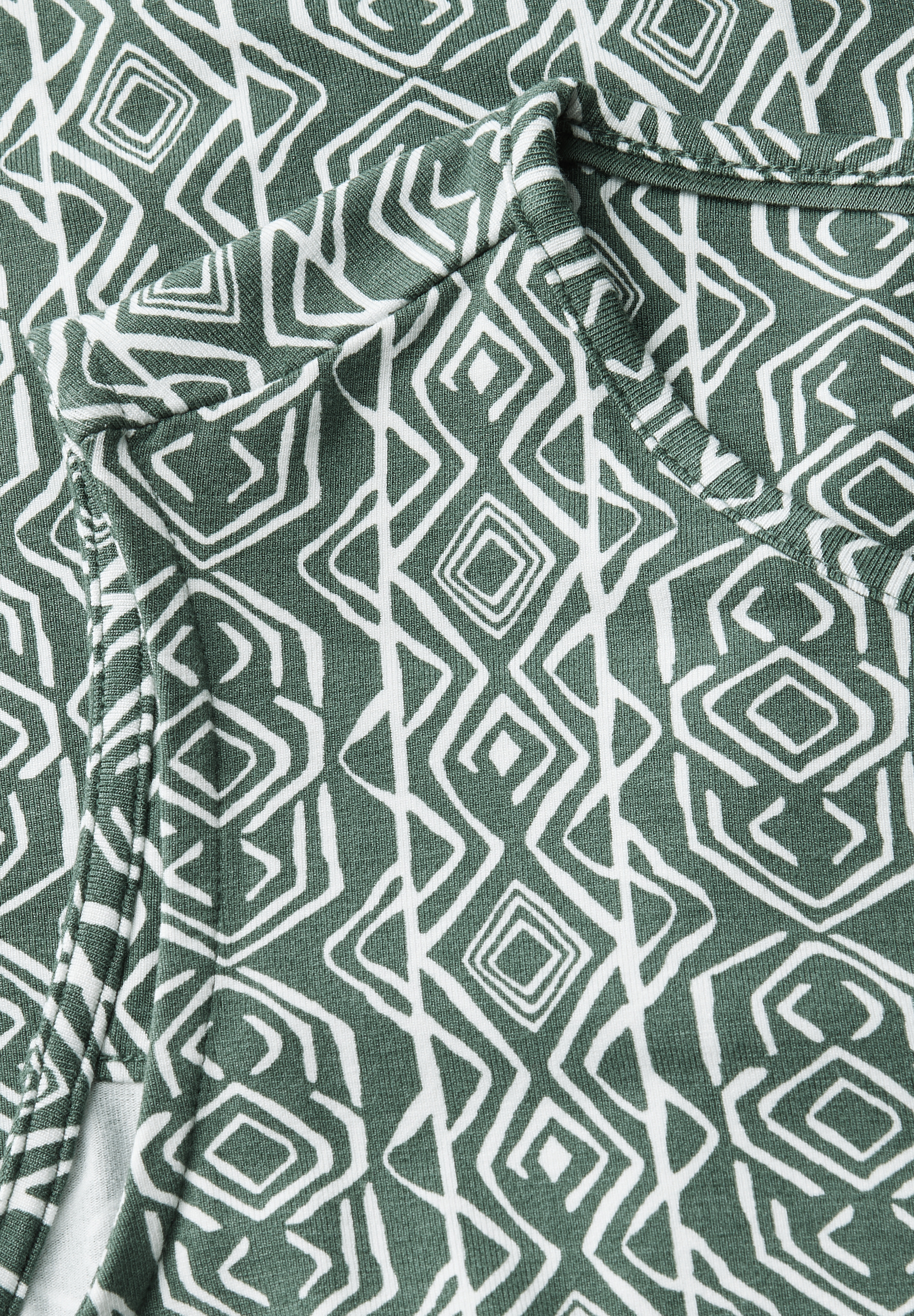 Gemustertes Jersey-Kleid