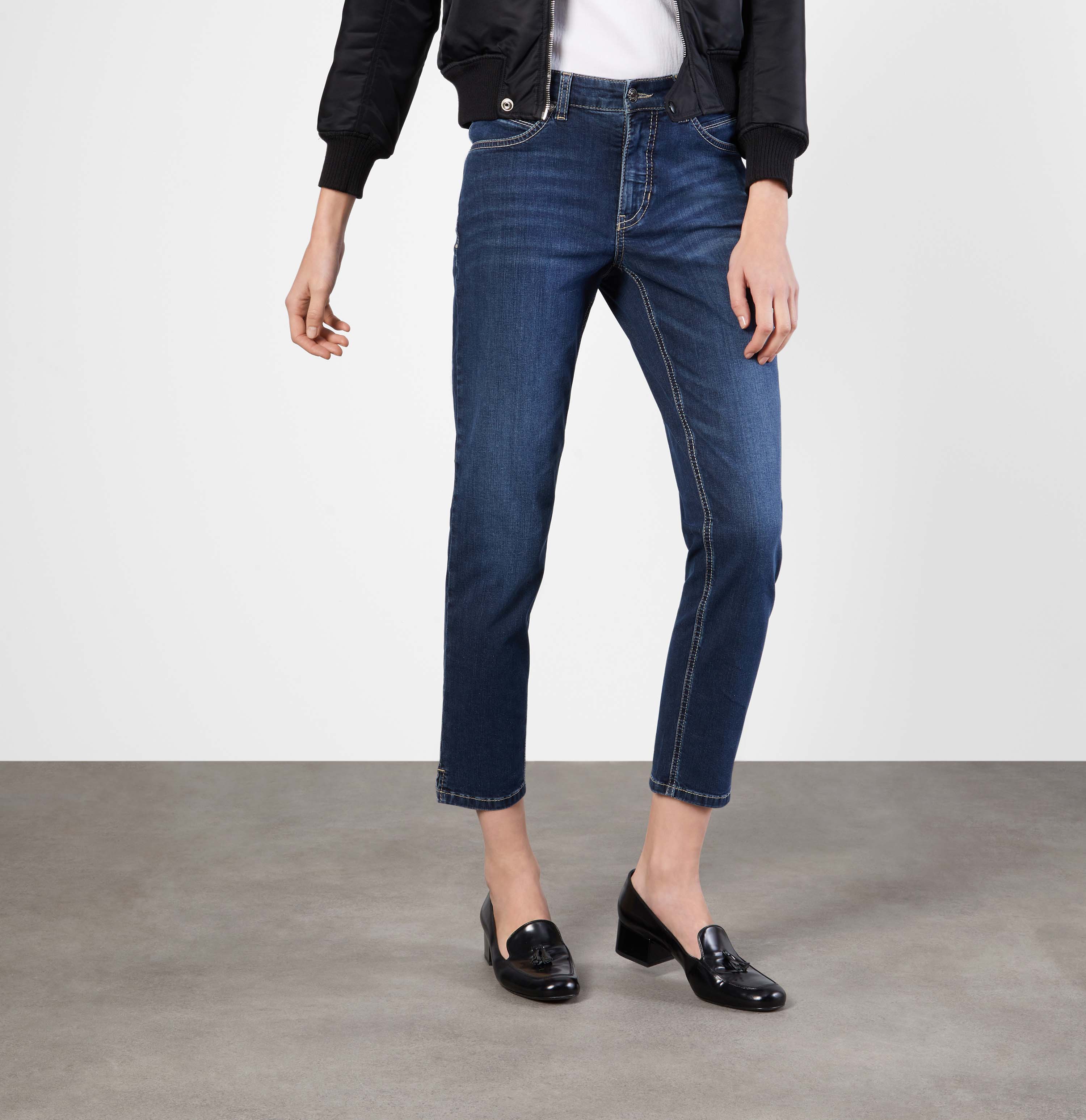 MAC JEANS - MELANIE 7/8 summer, Light Weight Denim