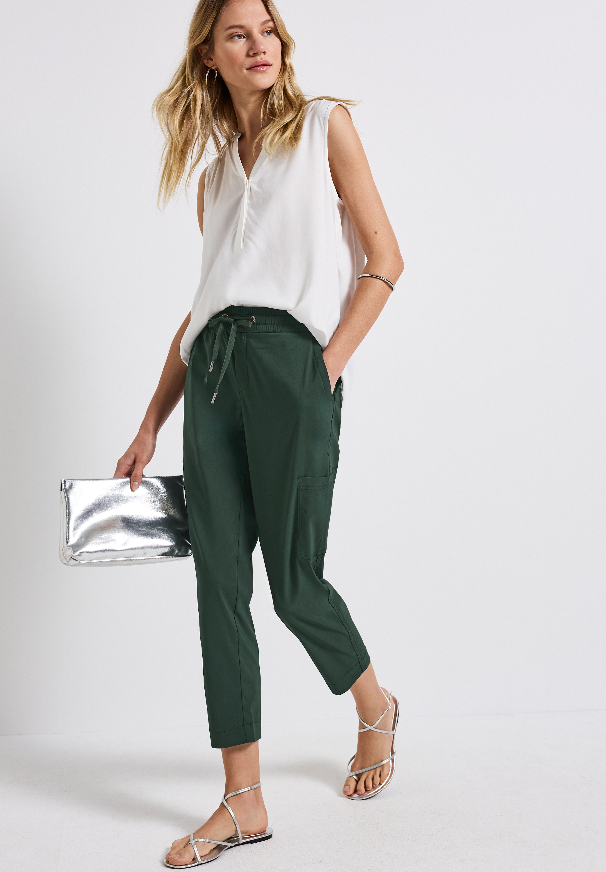 Loose Fit Hose mit Taschen