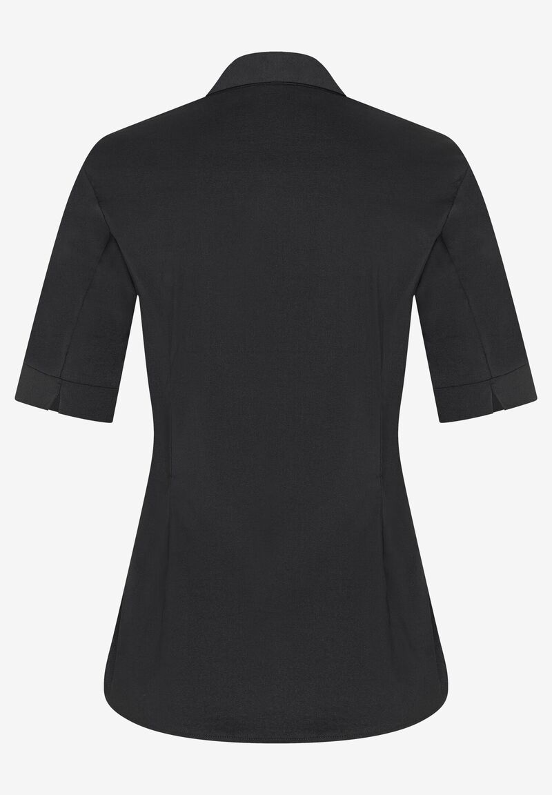 Baumwoll/Stretch Bluse  hellblau
