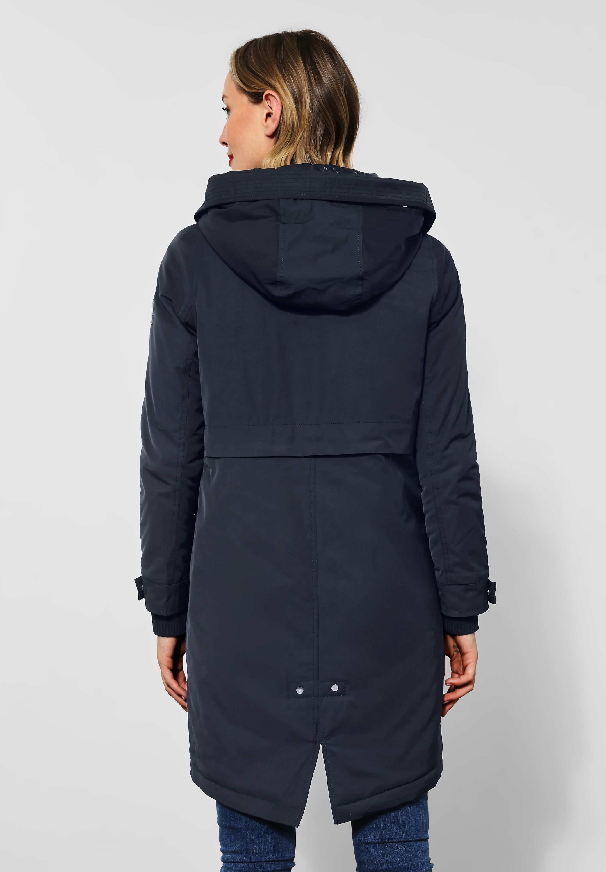 Longparka mit 2-Wege Zipper
