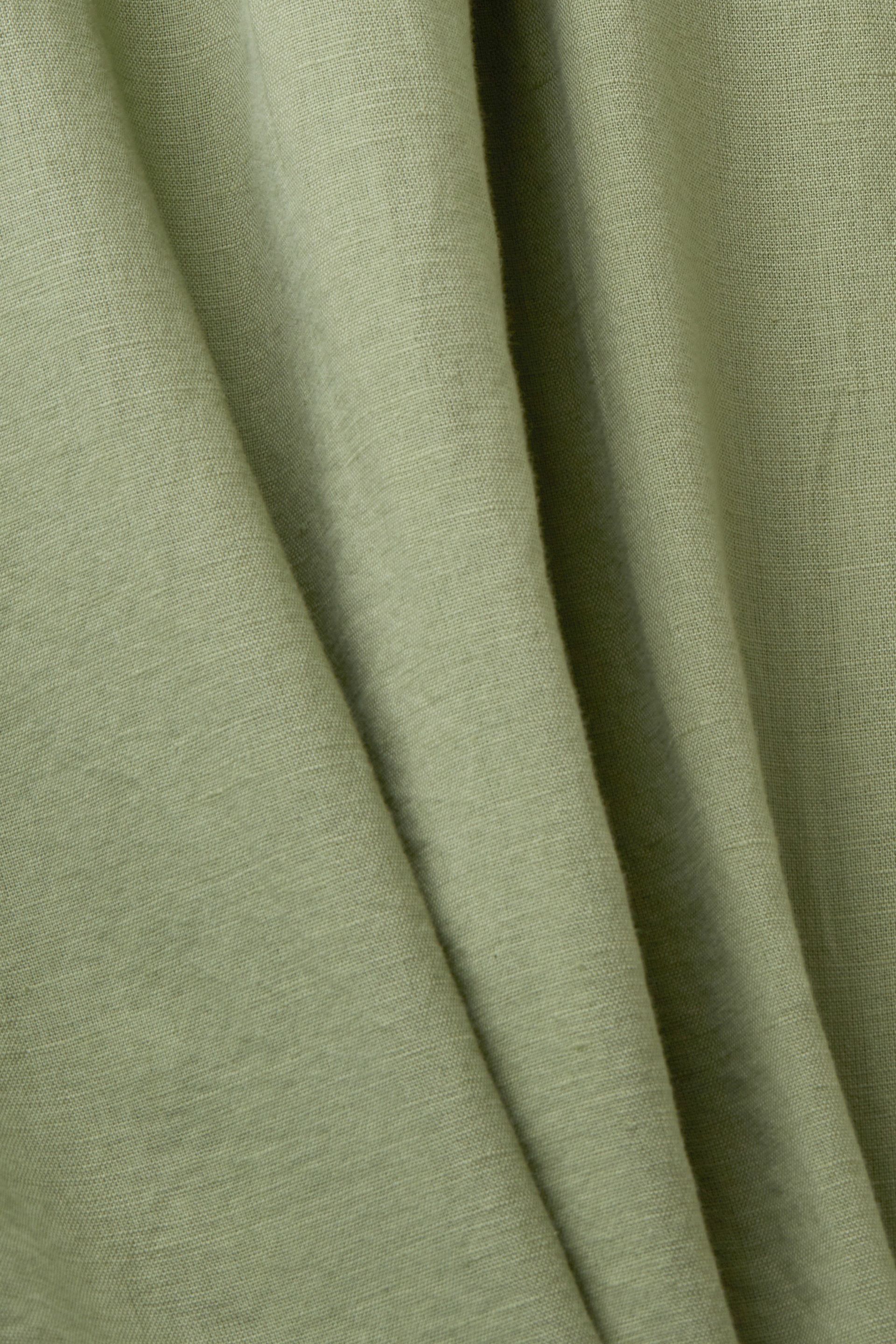 Bluse aus Leinenmix