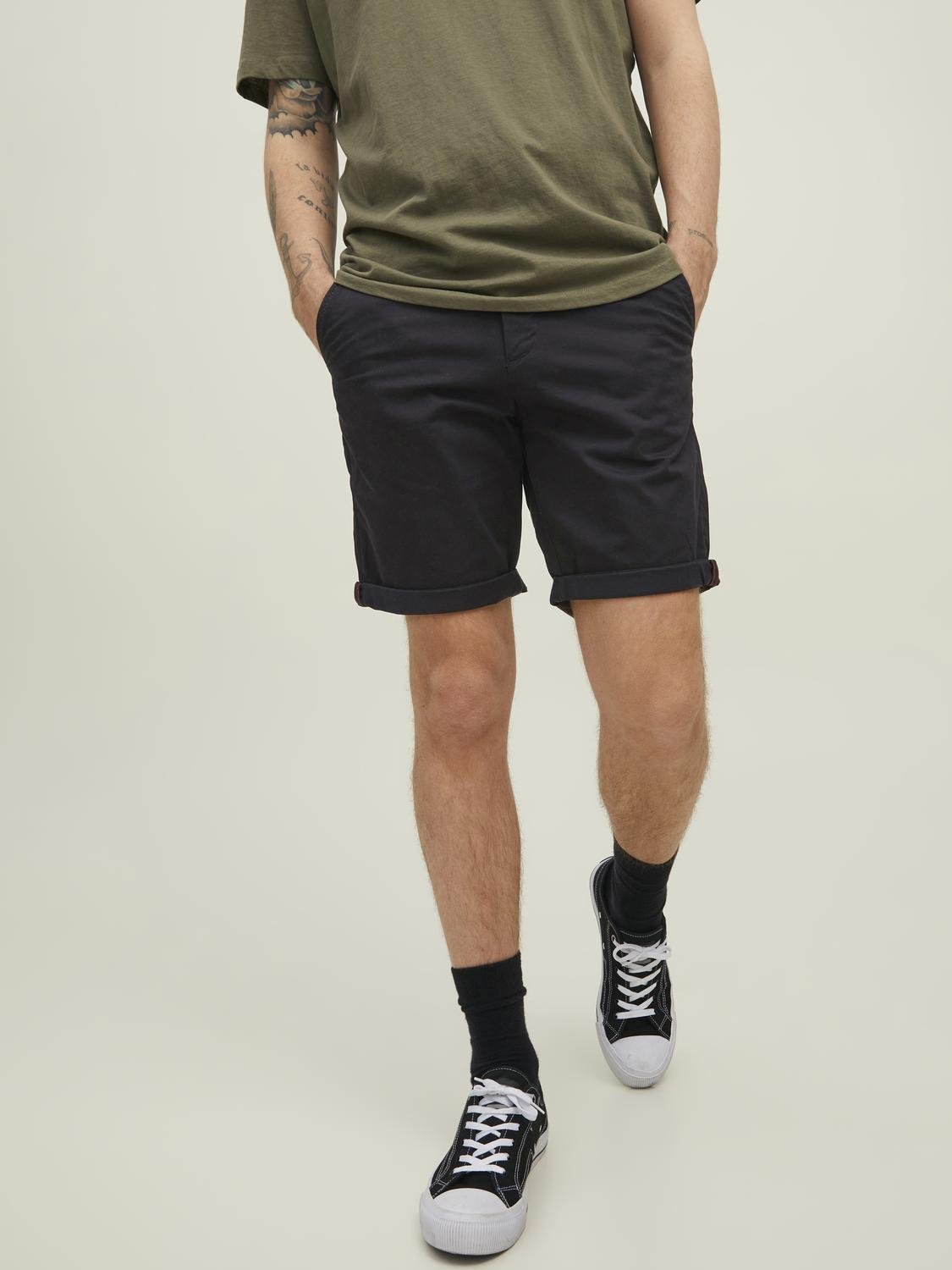 JPSTBOWIE SHORTS SOLID MID SN
