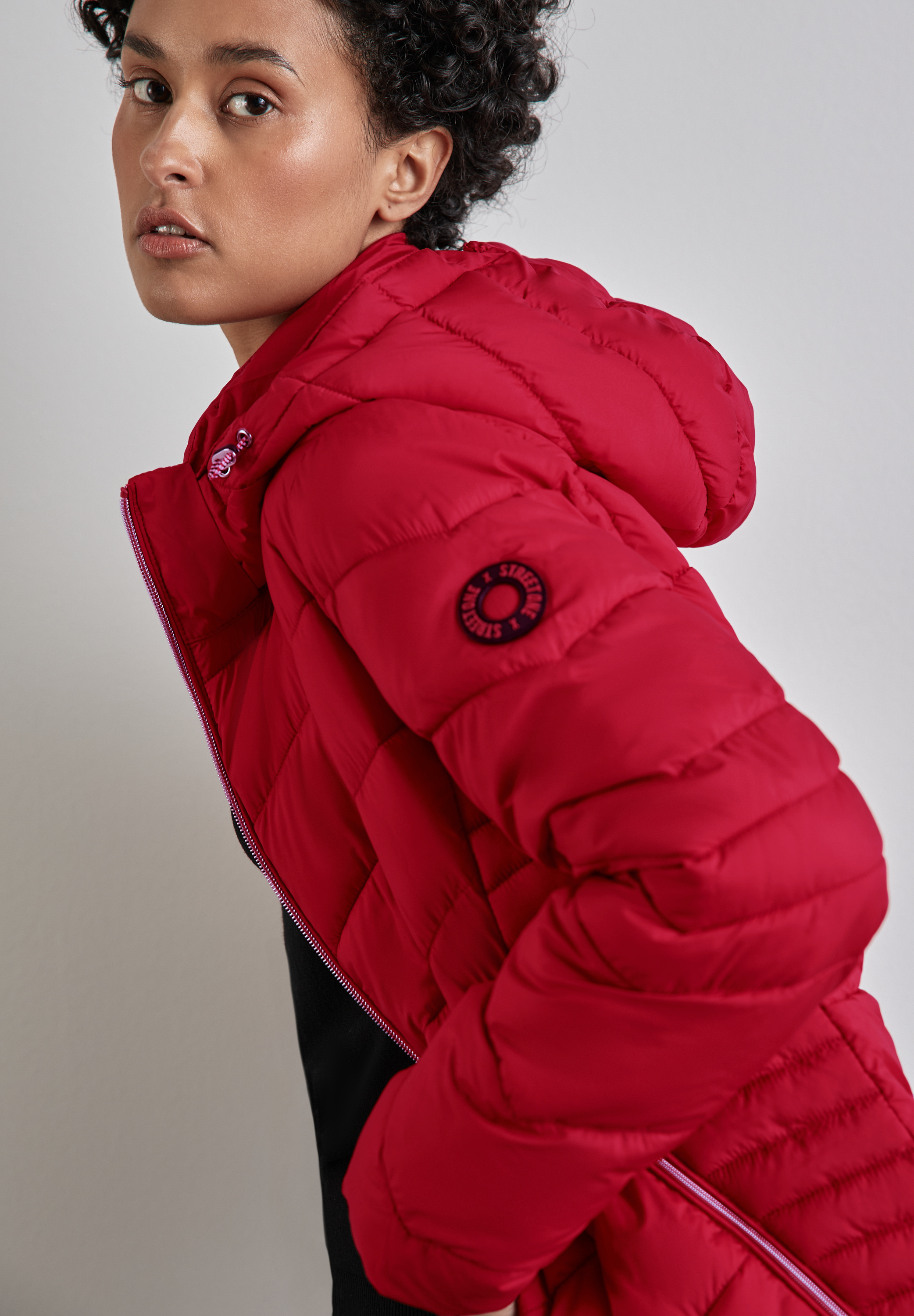 Kurze Steppjacke