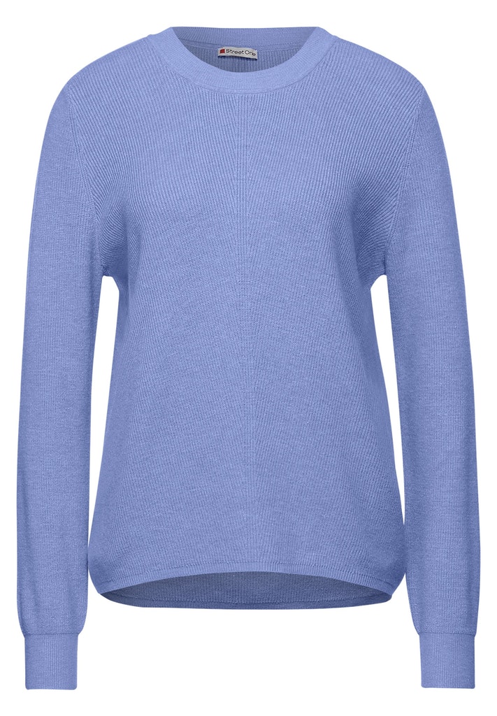 Pullover in Unifarbe