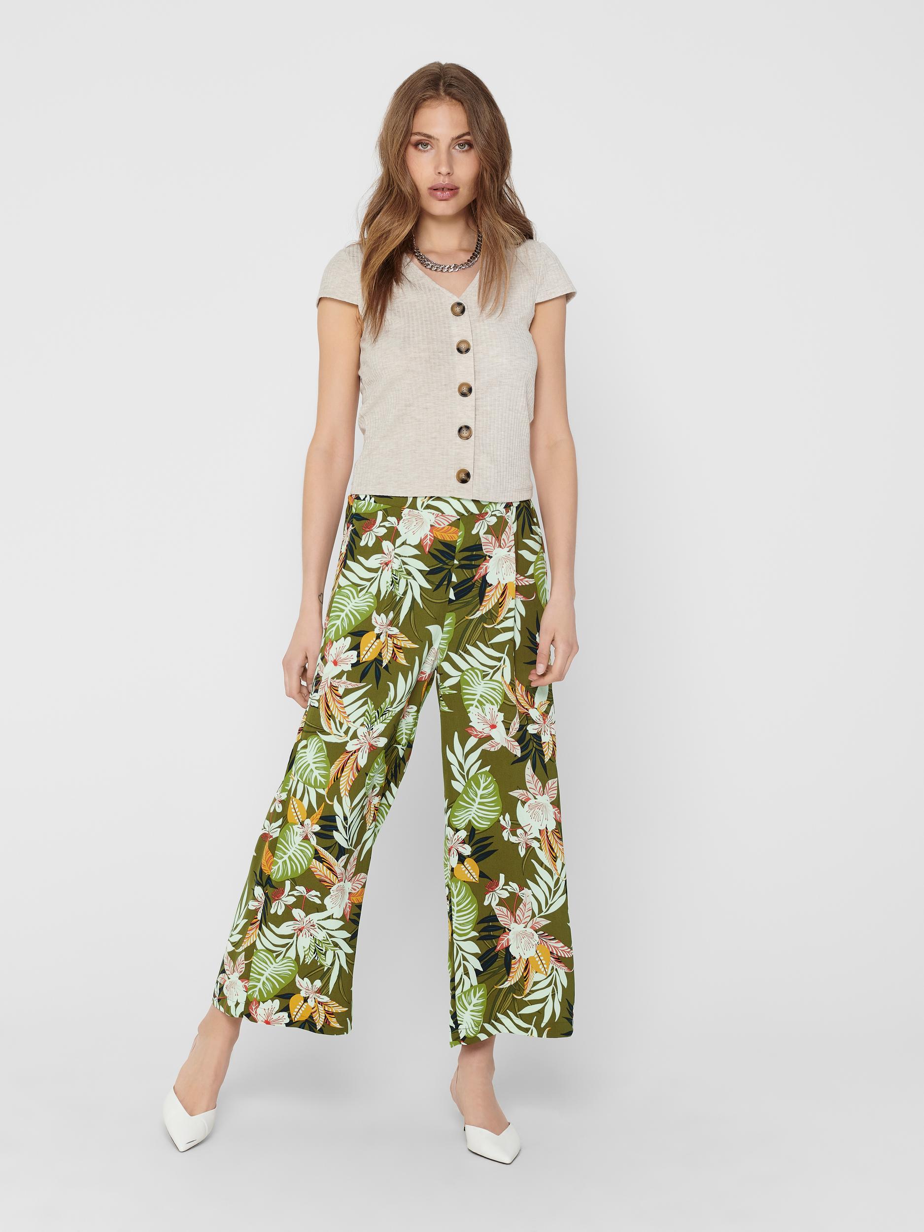 ONLNELLA S/S BUTTON TOP NOOS JRS