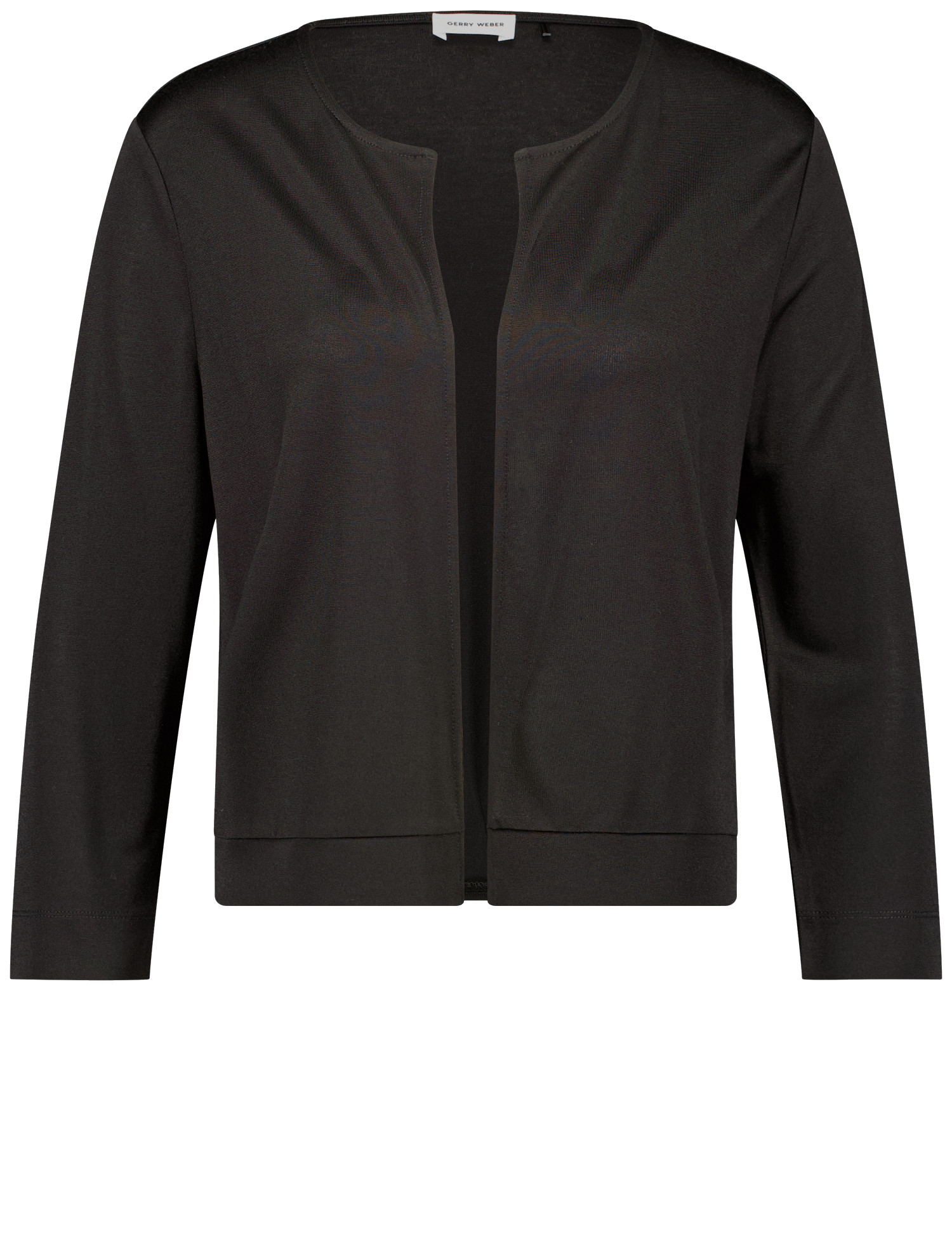 Offener Cardigan mit Faltendetail