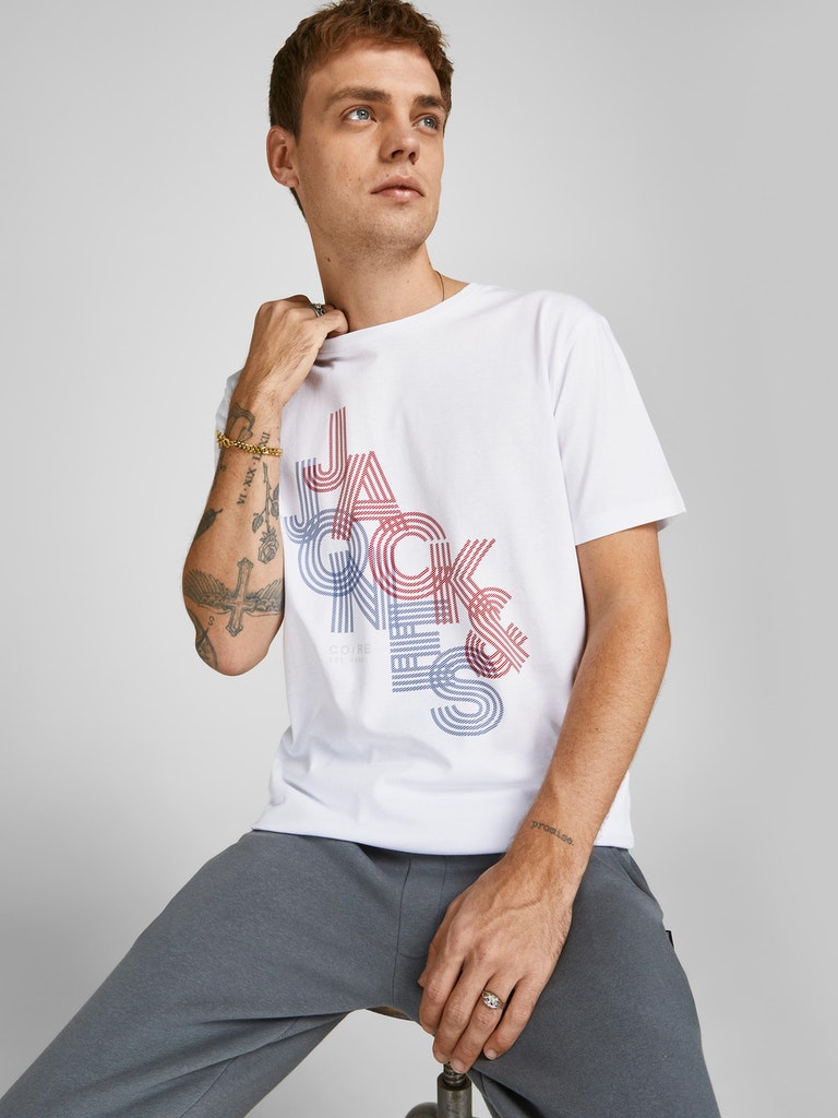 JCOPOWER SS TEE CREW NECK BF