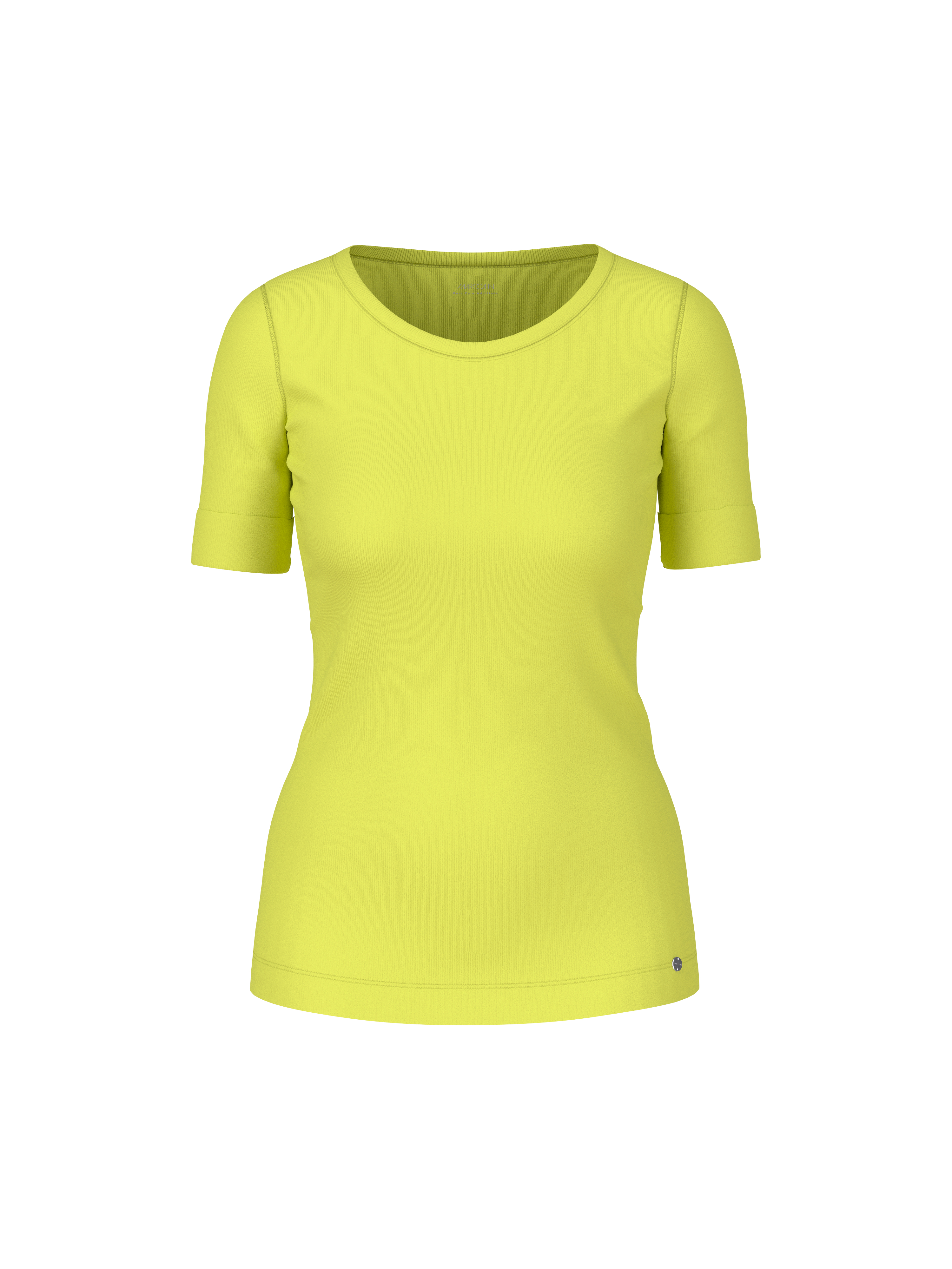 T-Shirt mit Turn-up-Ärmeln