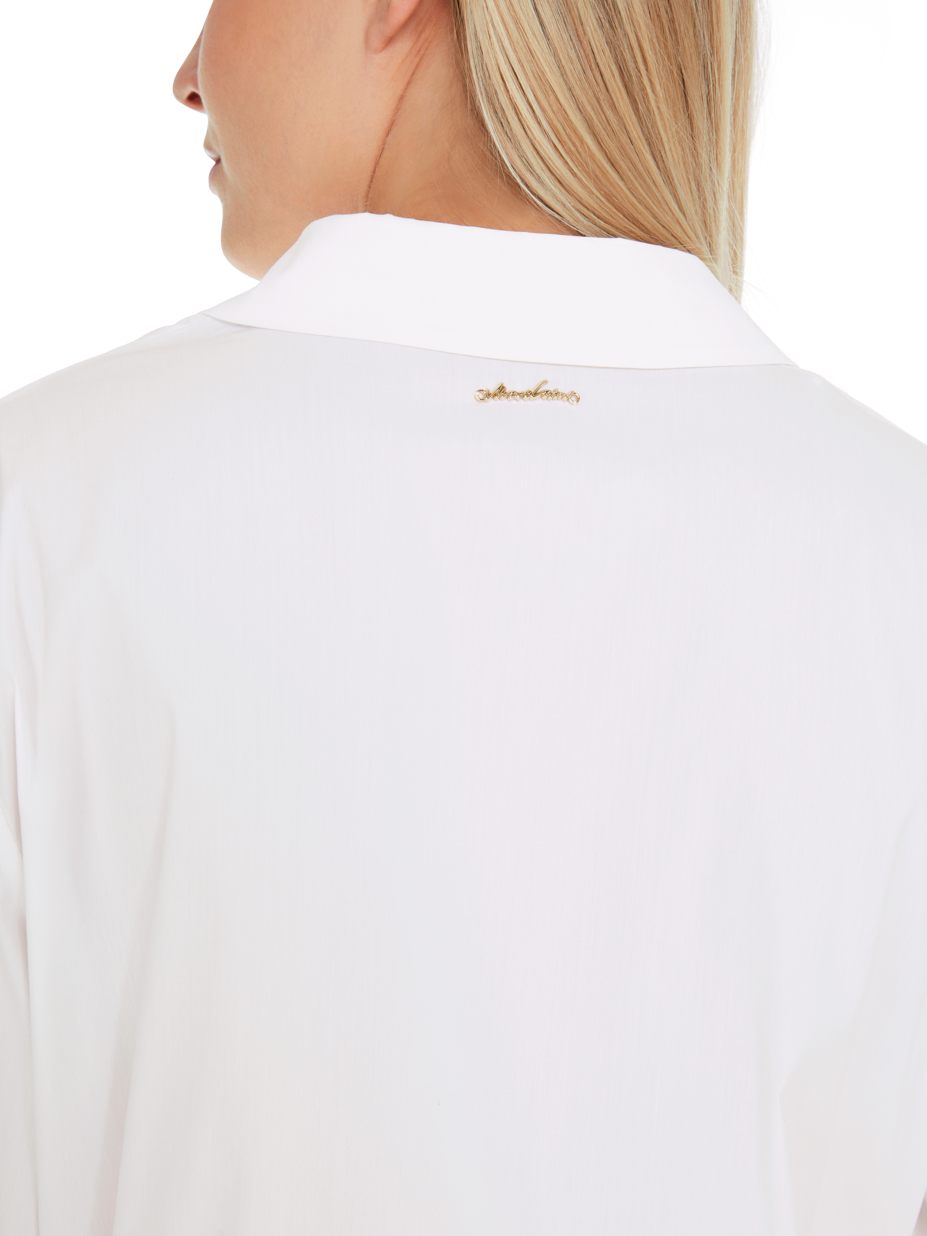 Bluse im Jackett-Stil