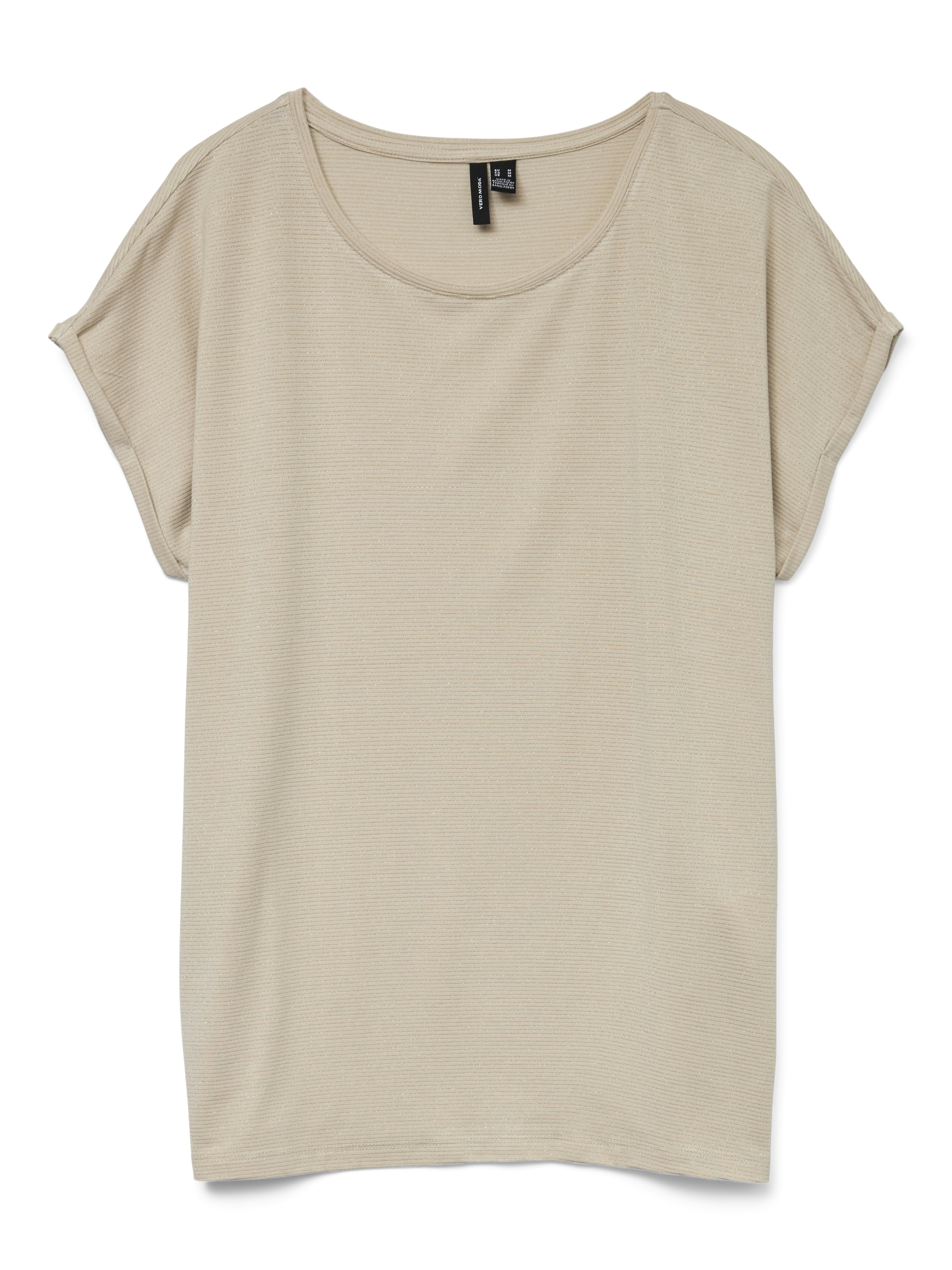 VMLAVA GLITTER SS TOP STRIPE GA JRS NOOS