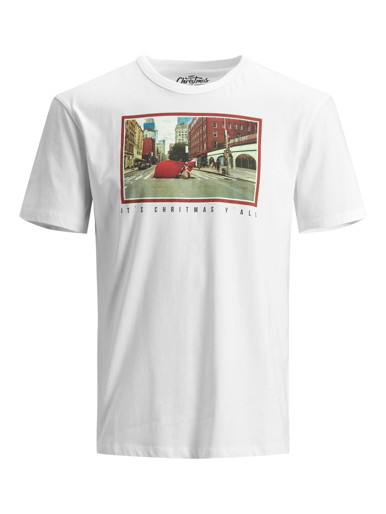 JORSNOWMAN TEE SS CREW NECK XMAS