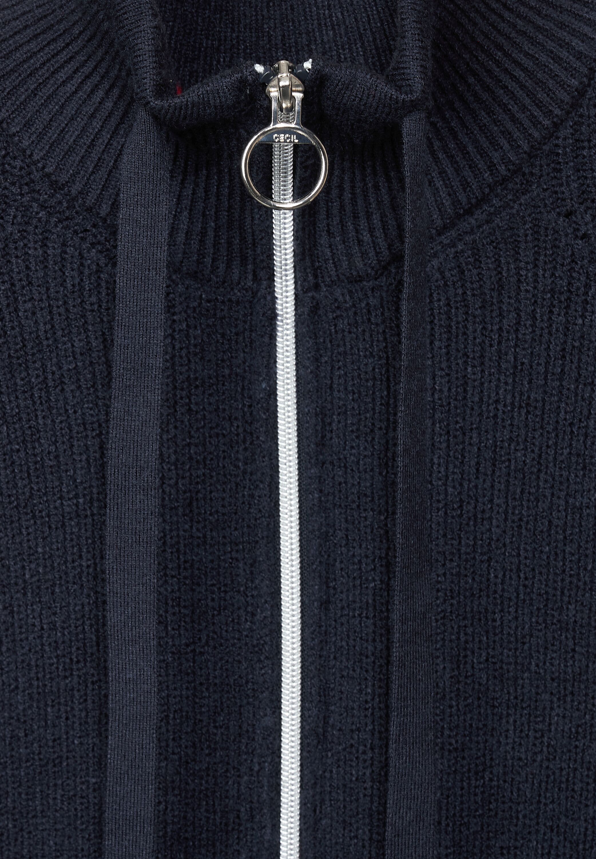 Cosy Zipper Strickweste
