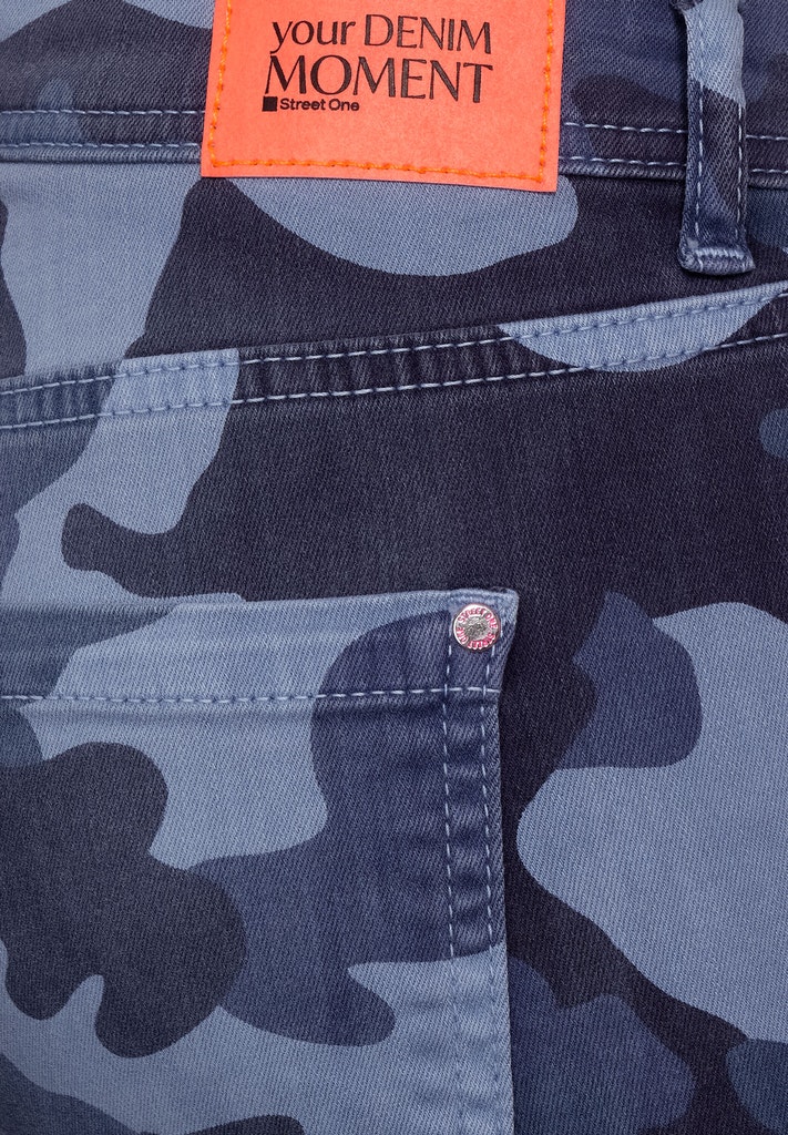 Casual Fit Camouflage Hose