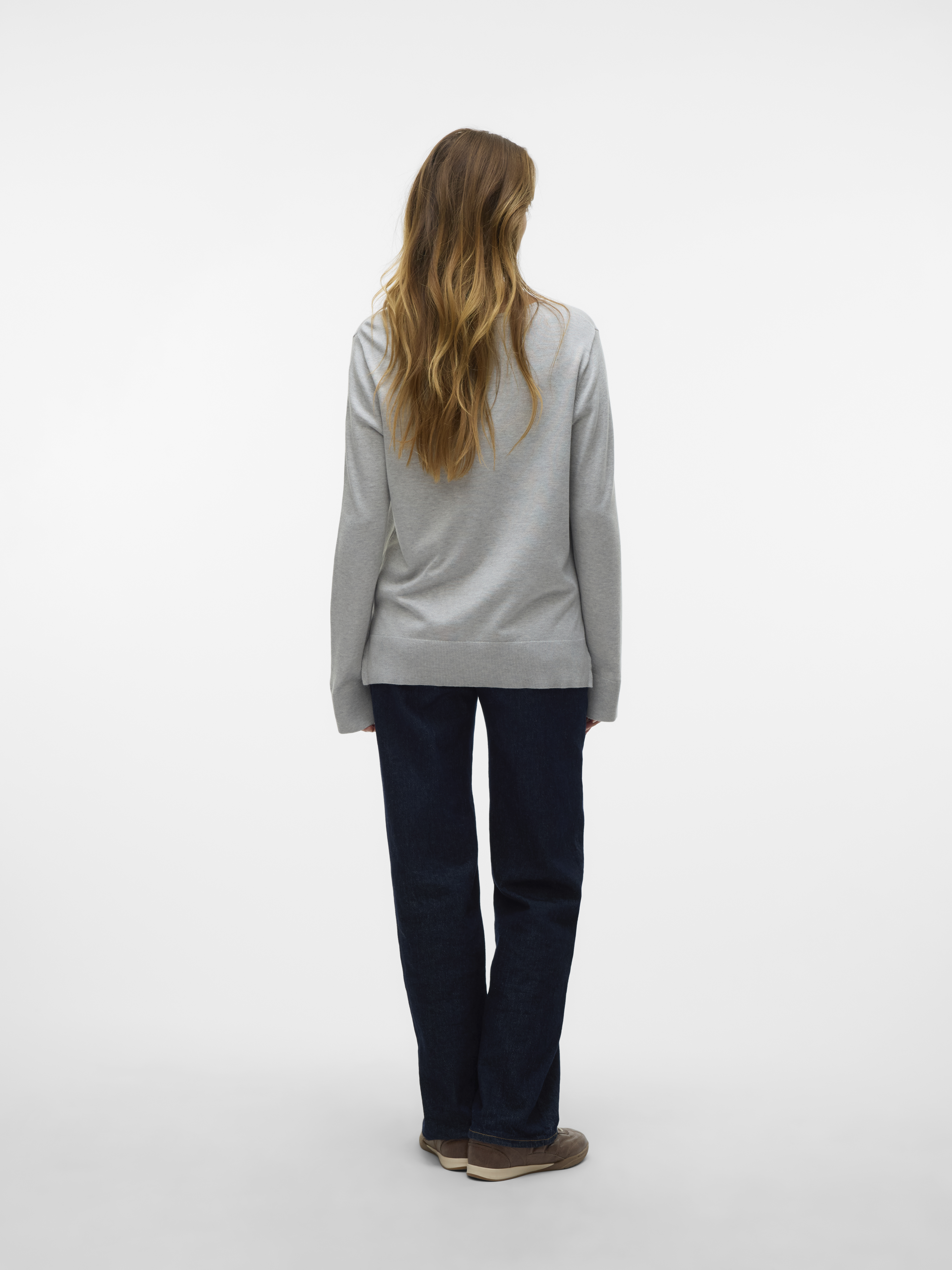 VMSILJE LS V-NECK PULLOVER GA NOOS