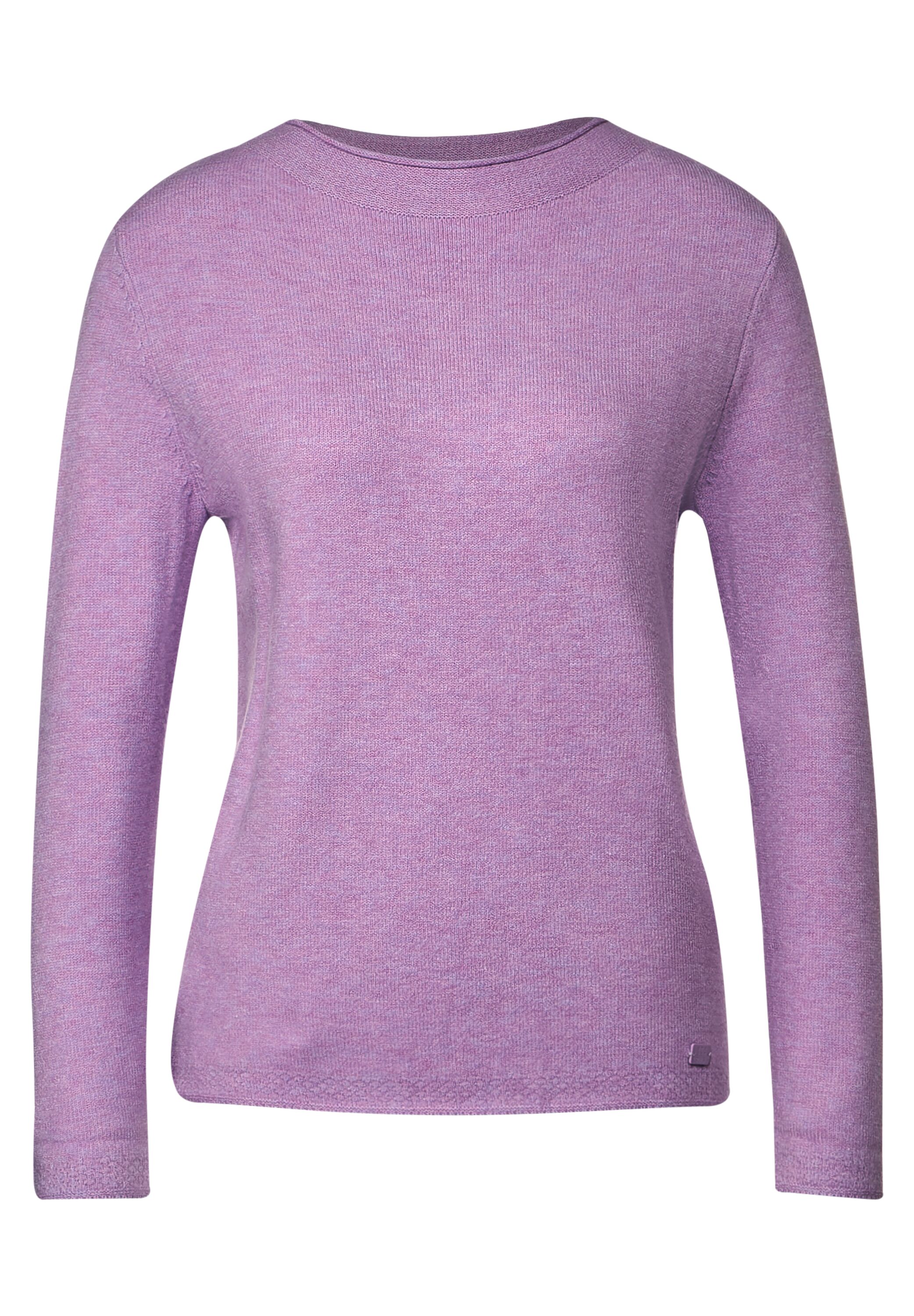 Pullover in Melange Optik