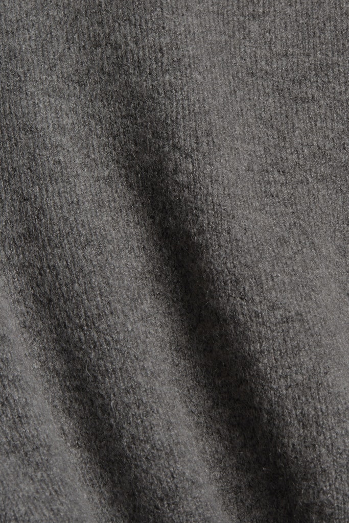Mit Wolle: V-Neck Cardigan