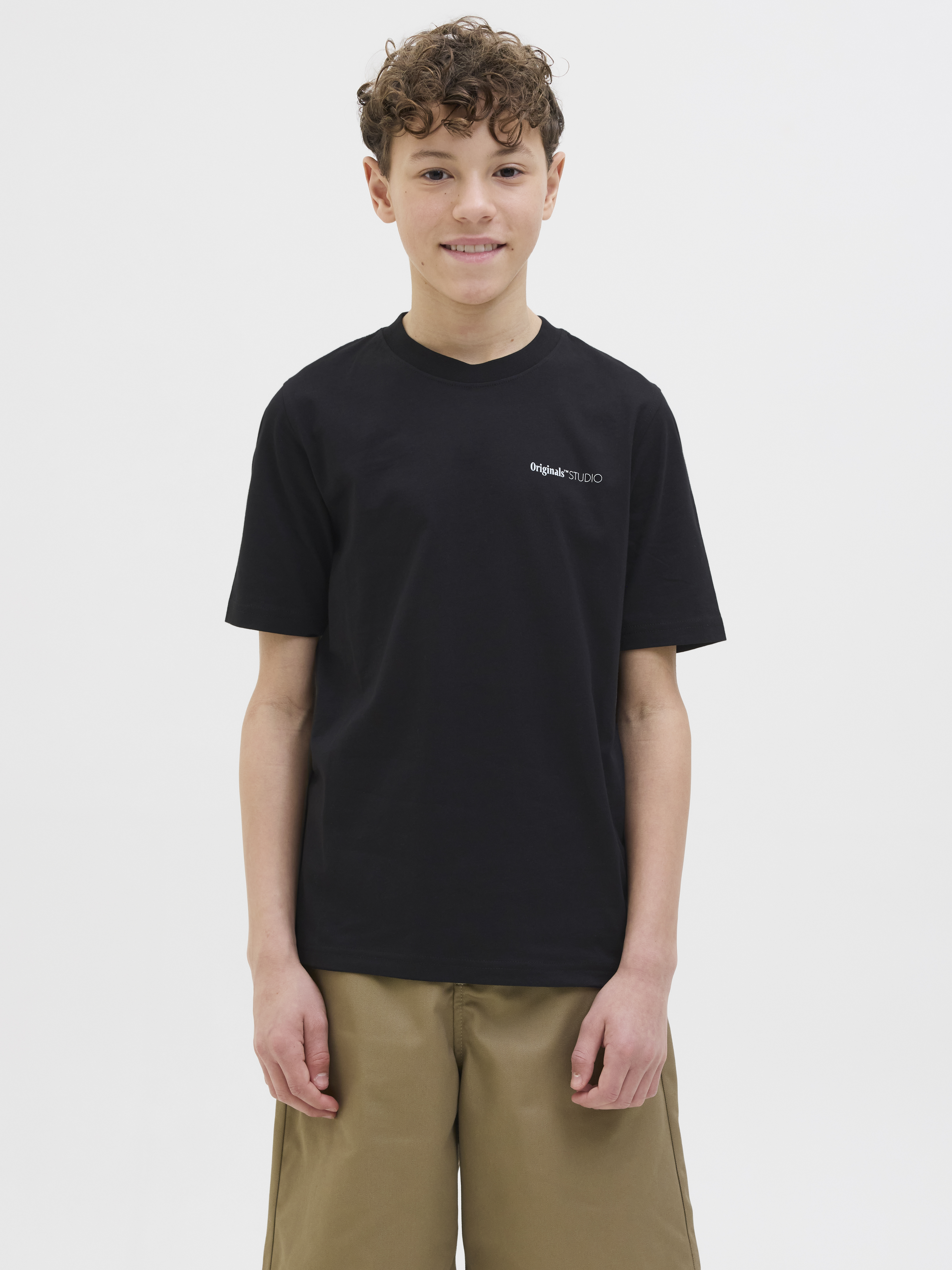 JORVARENNA PAINTED BACK TEE SS CRE JNR