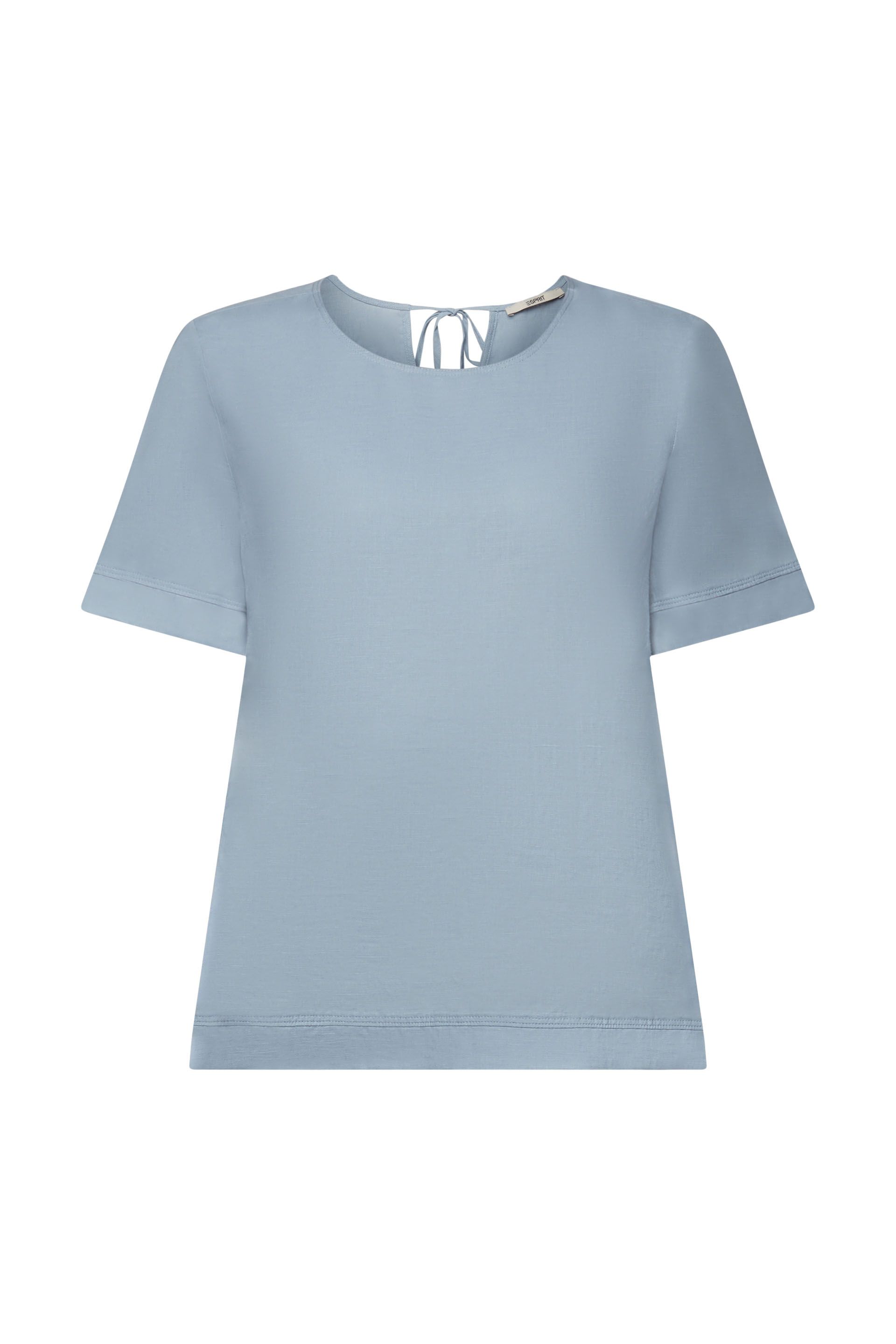 Bluse mit Tropfenverschluss