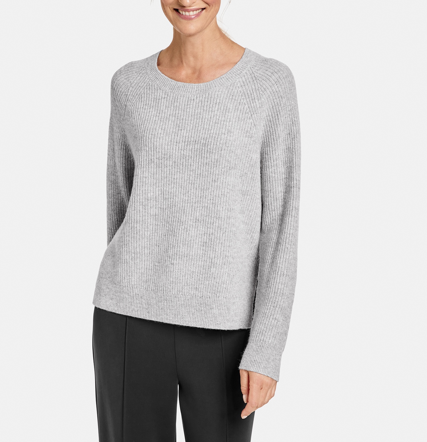 Pullover mit rundem Ausschnitt