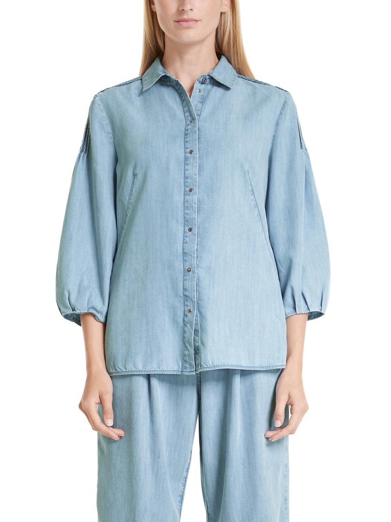 Jeansbluse "Rethink Together"