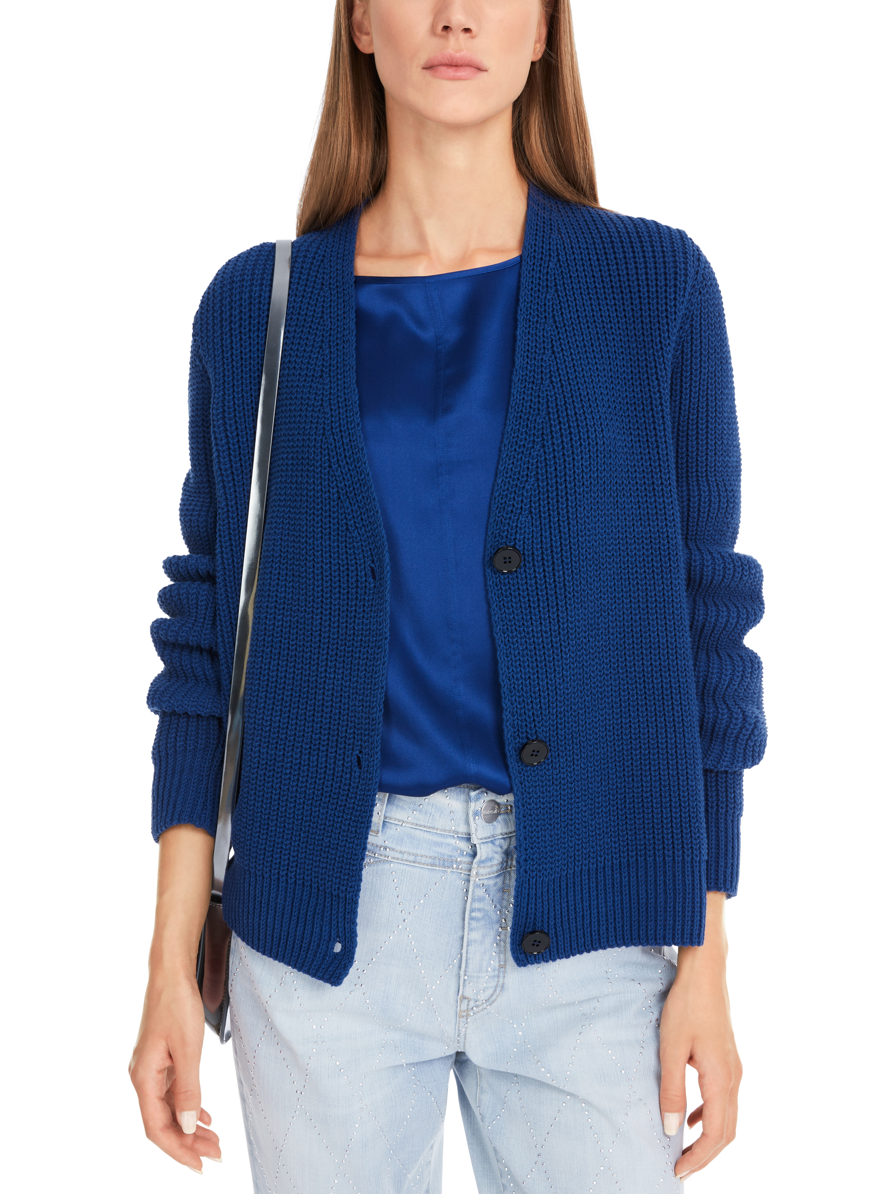 Cardigan Uni - Knitted in Germany
