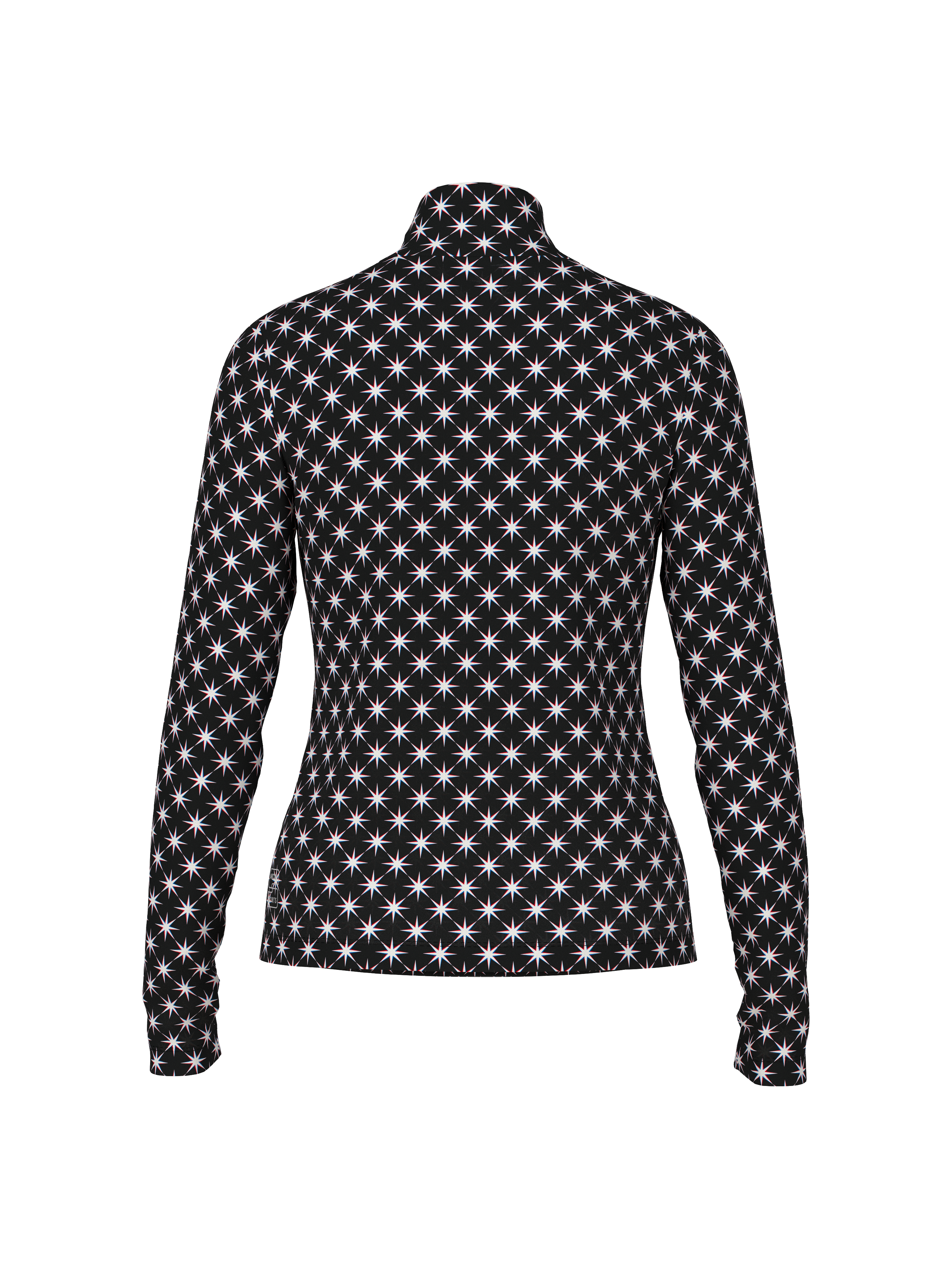 Langarmshirt mit Snowstar-Print