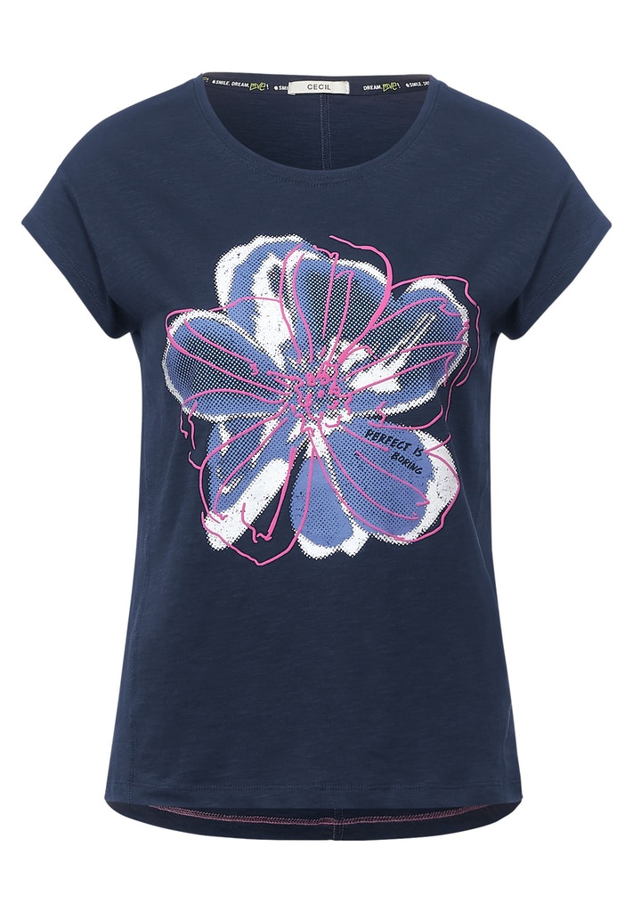 T-Shirt mit Blumenprint