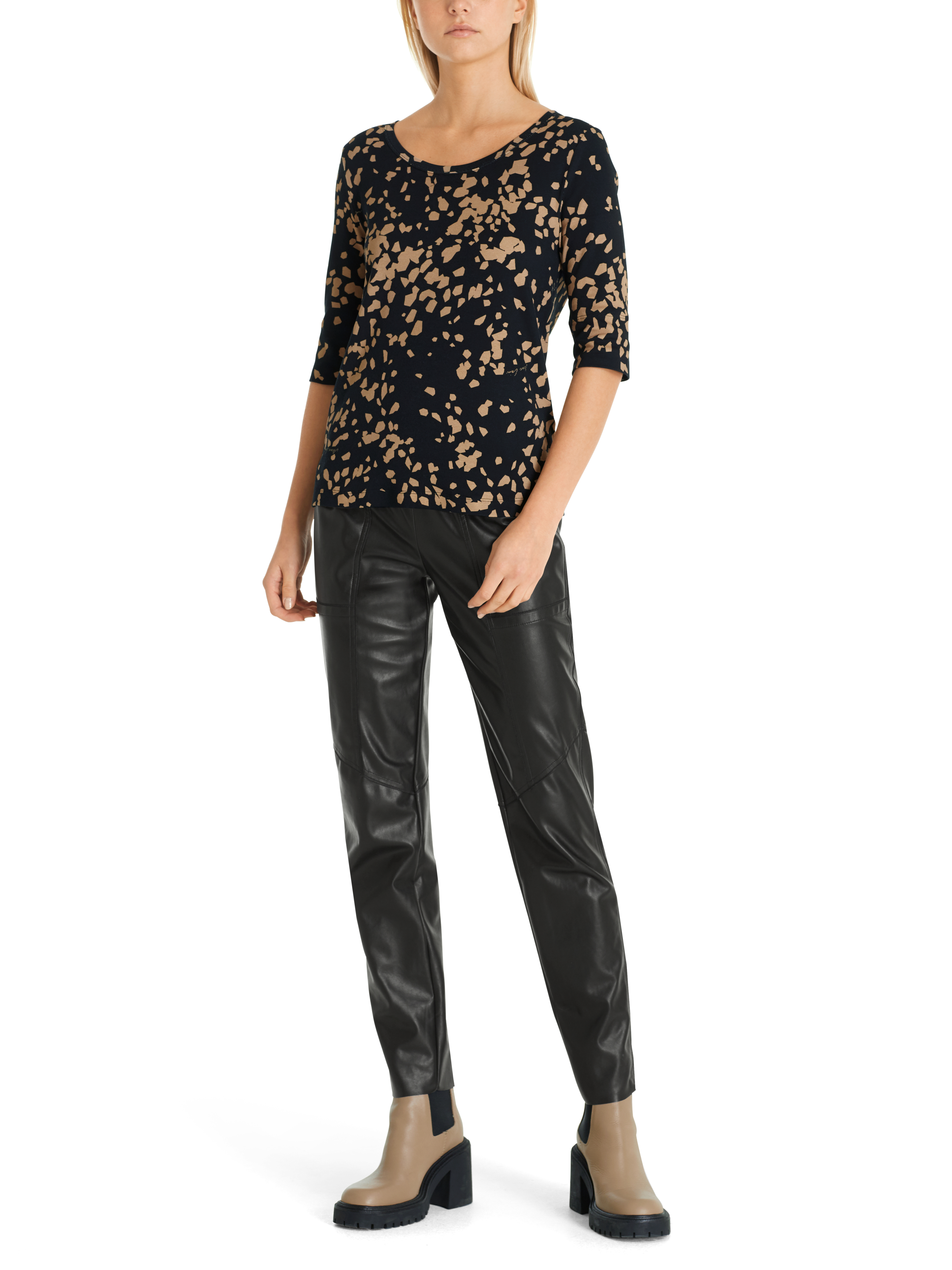 Basic-Shirt mit Graphic-Muster