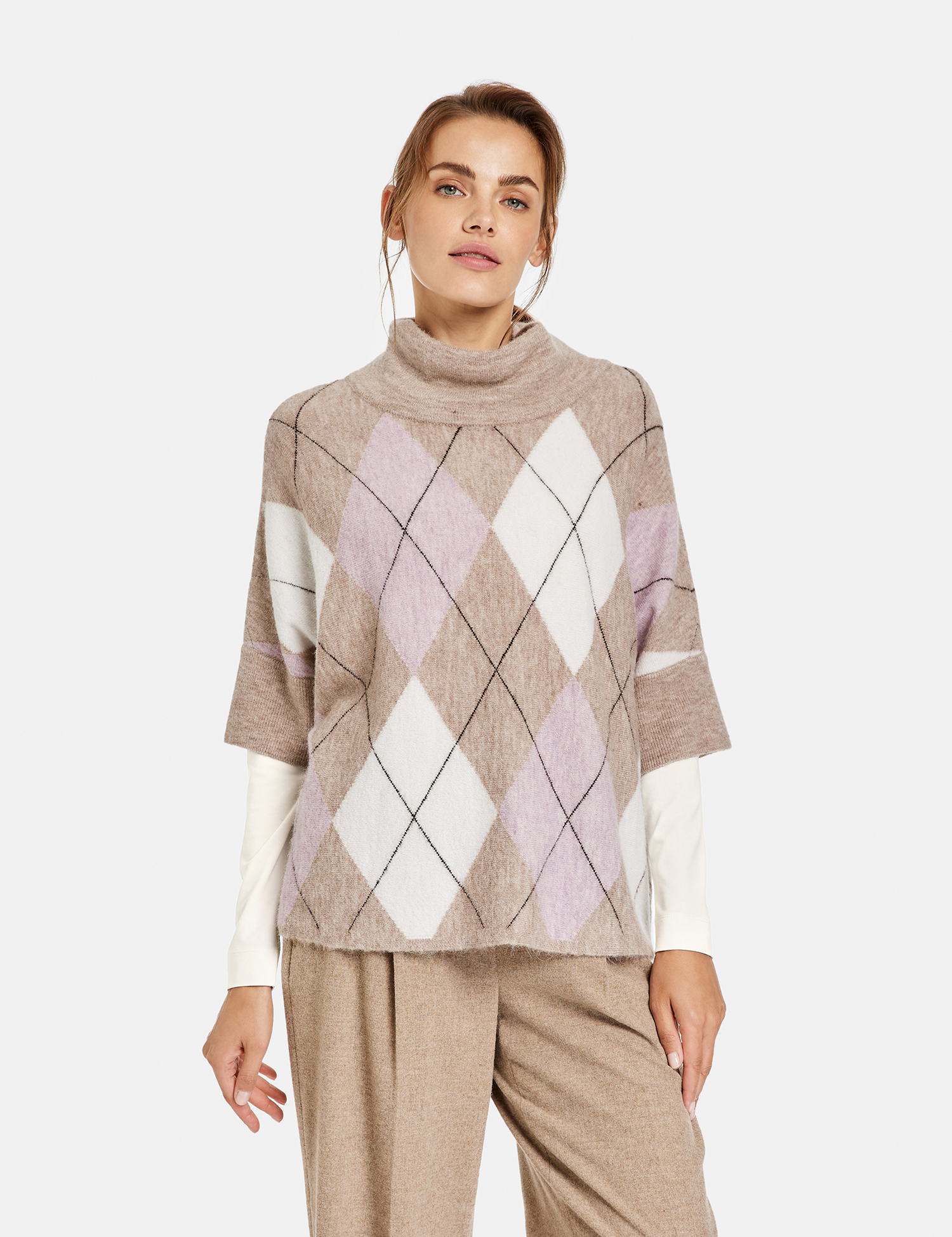 Pullover mit Intarsien
