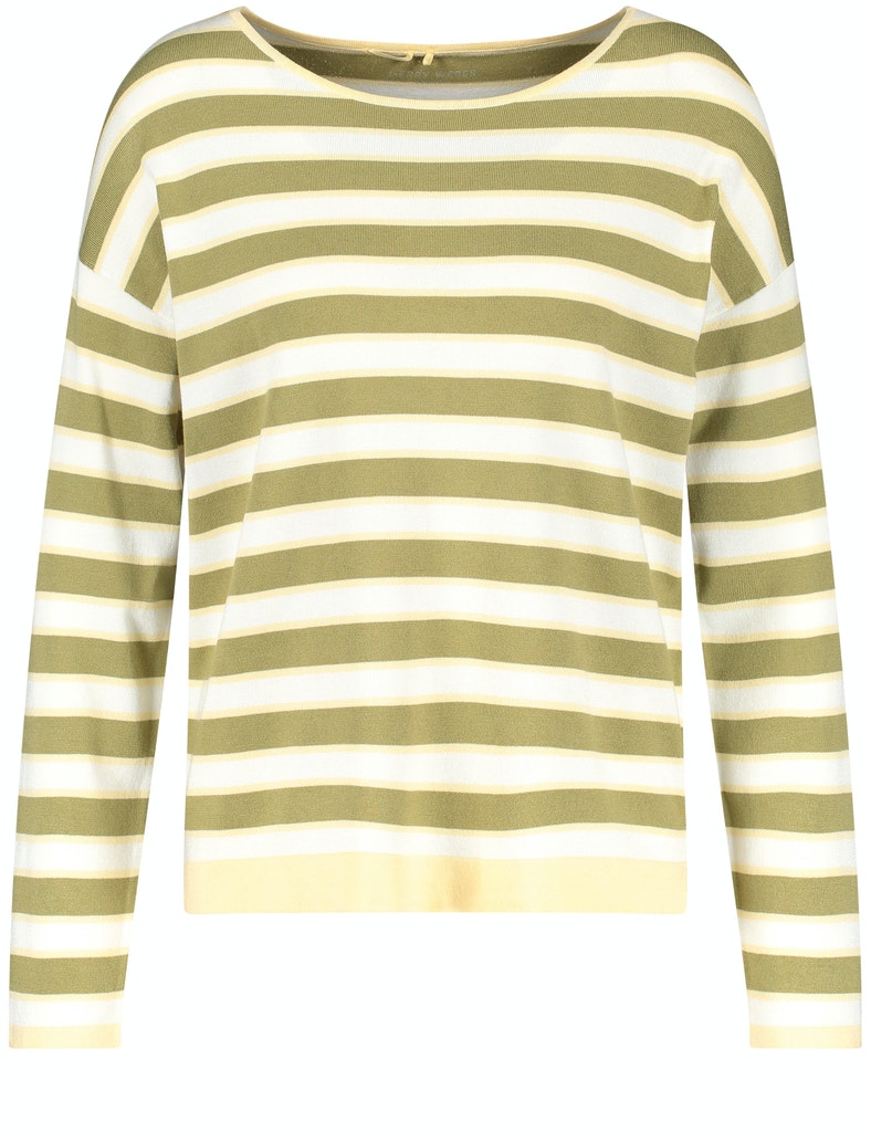 Leichter Ringelpullover