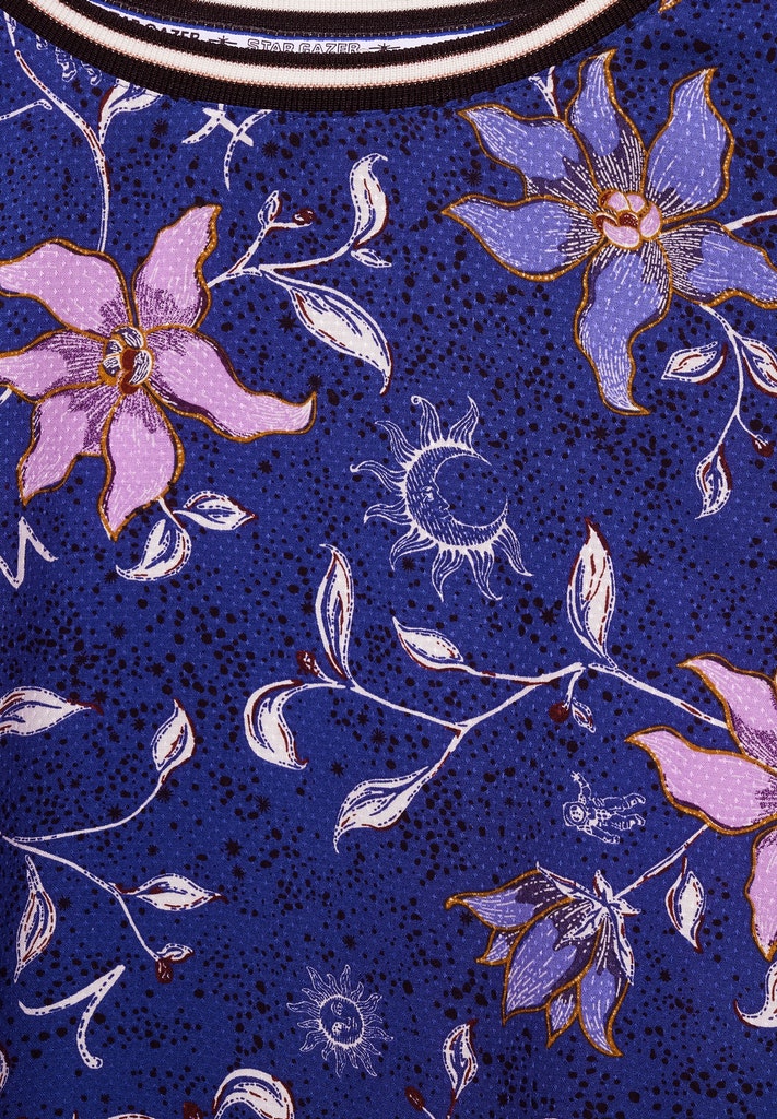 Bluse mit Blumen Print