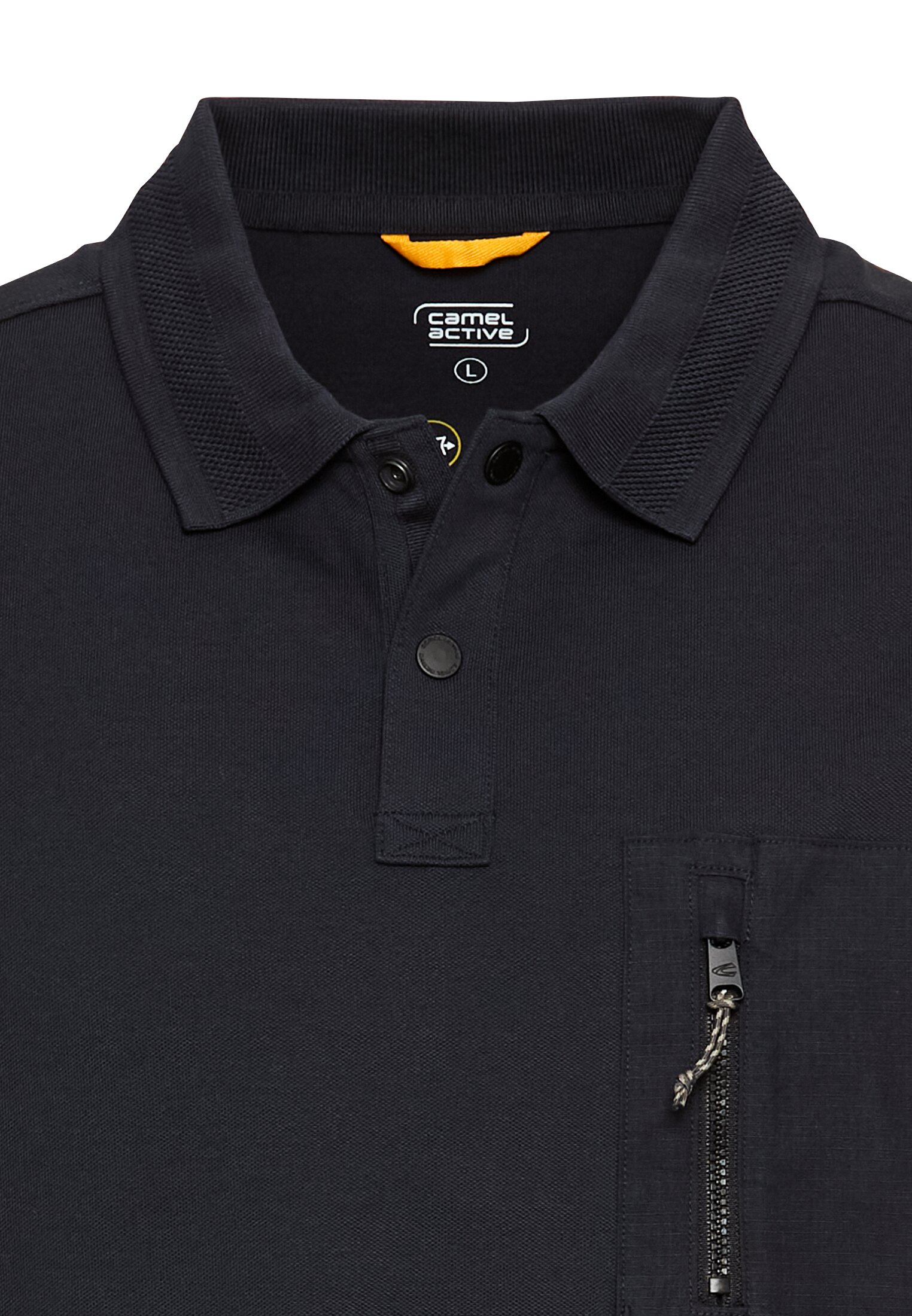 Kurzarm Poloshirt mit Cooling Effekt