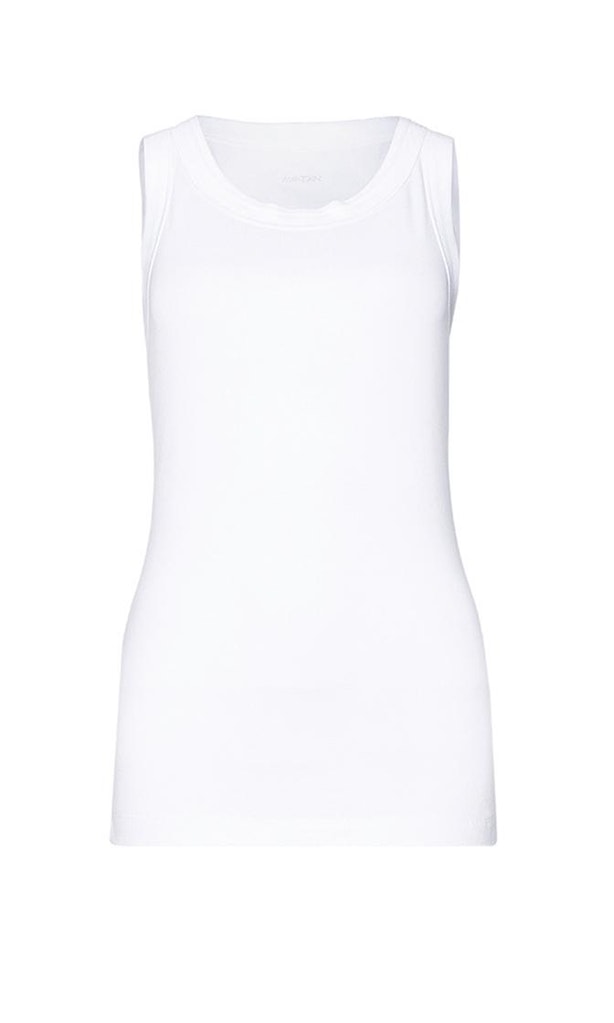 Tank Top aus Ripp-Jersey