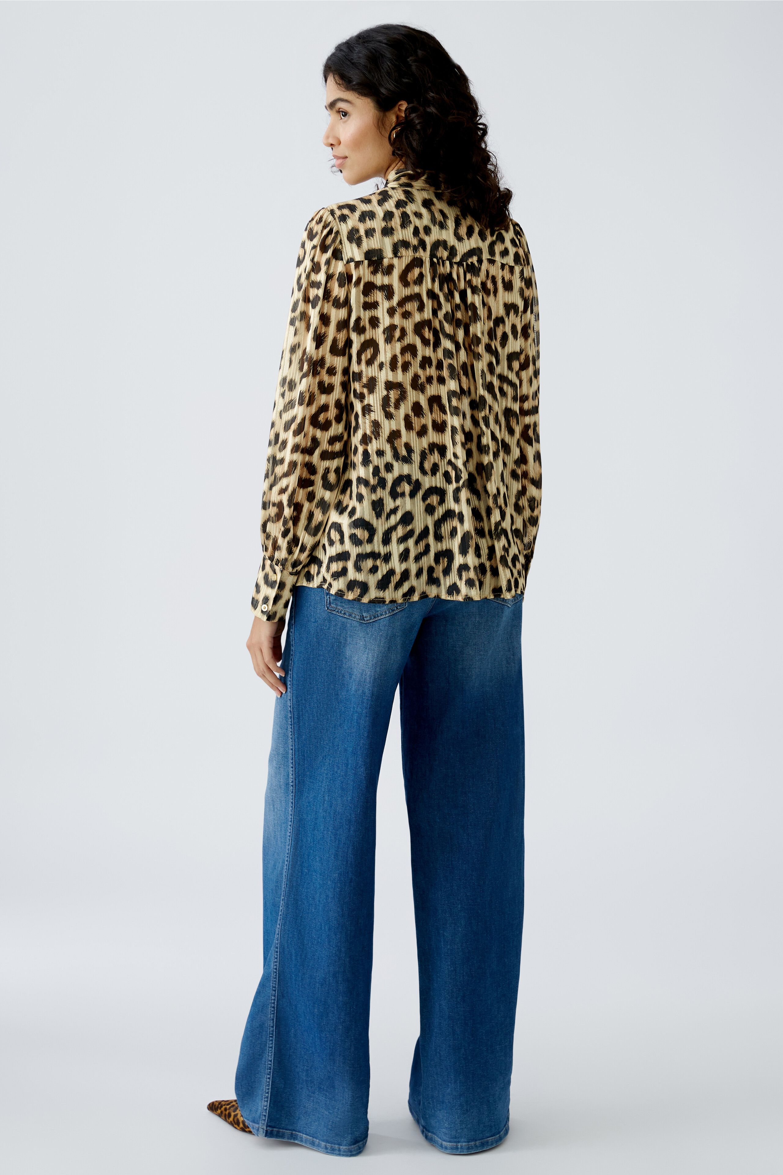 Bluse halbtransparent