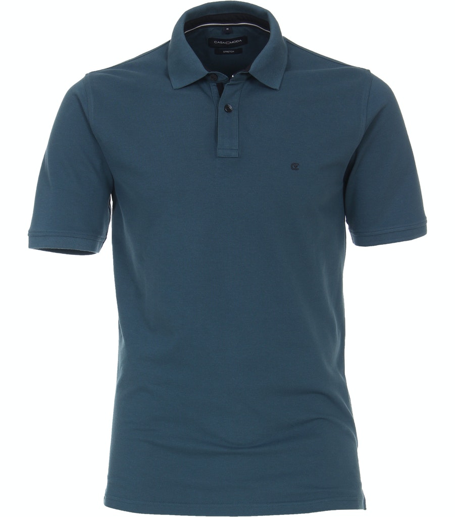 Polo Shirt uni 004470 aqua bis petrol XL 4064813258498