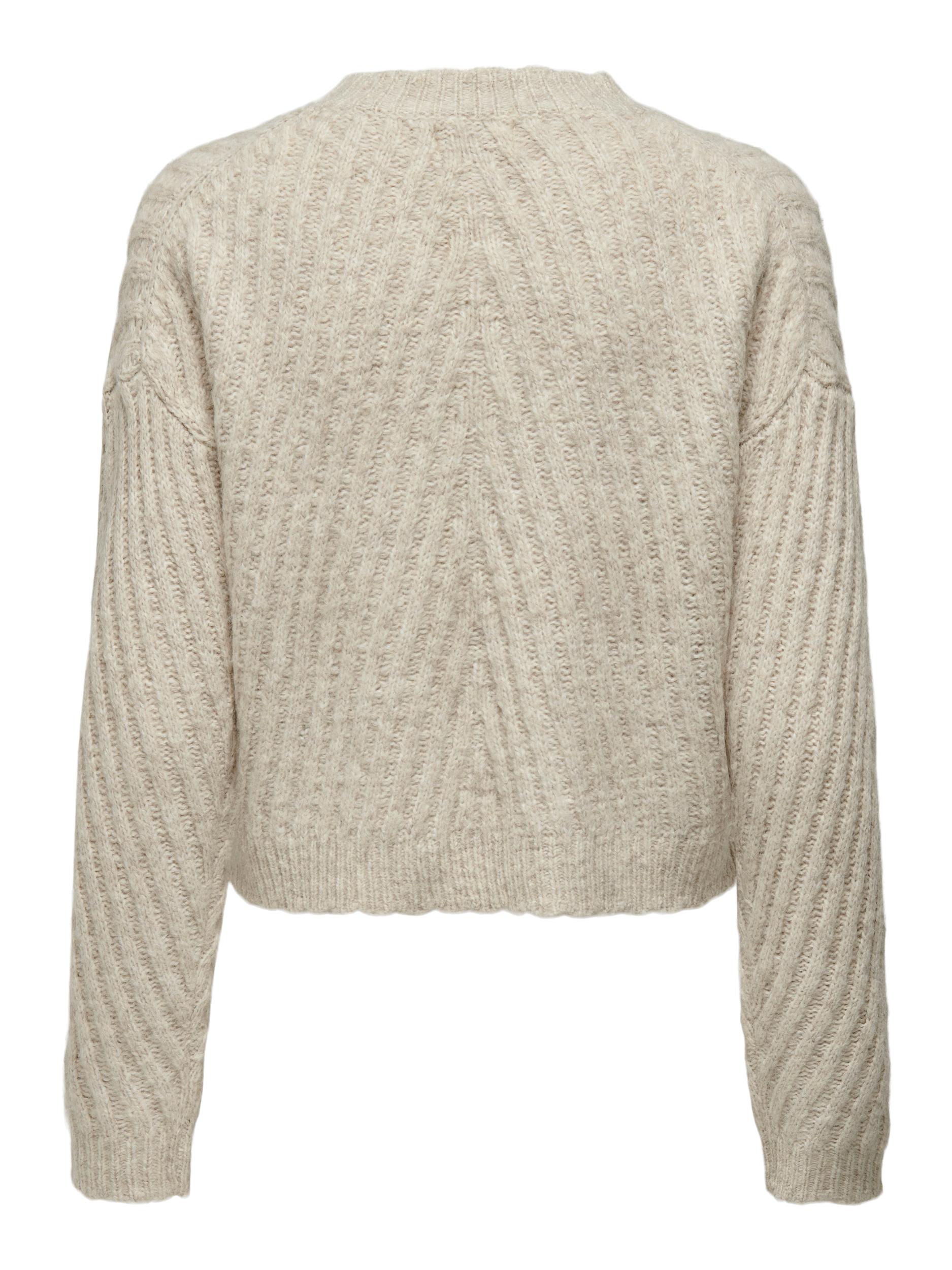 ONLNEW CHUNKY L/S STRUCTUR PULLOVER KNT