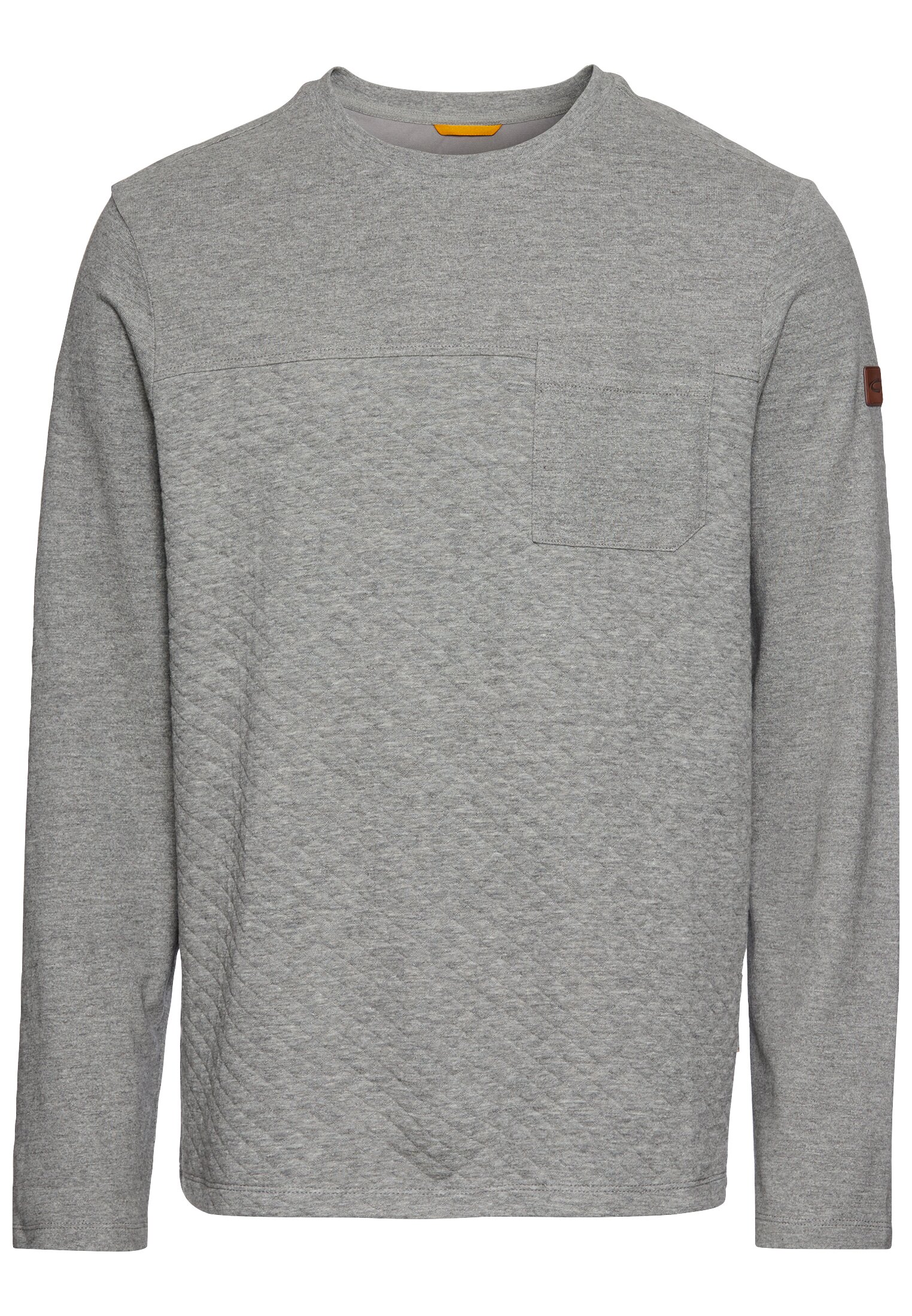 Langarmshirt mit Steppmuster