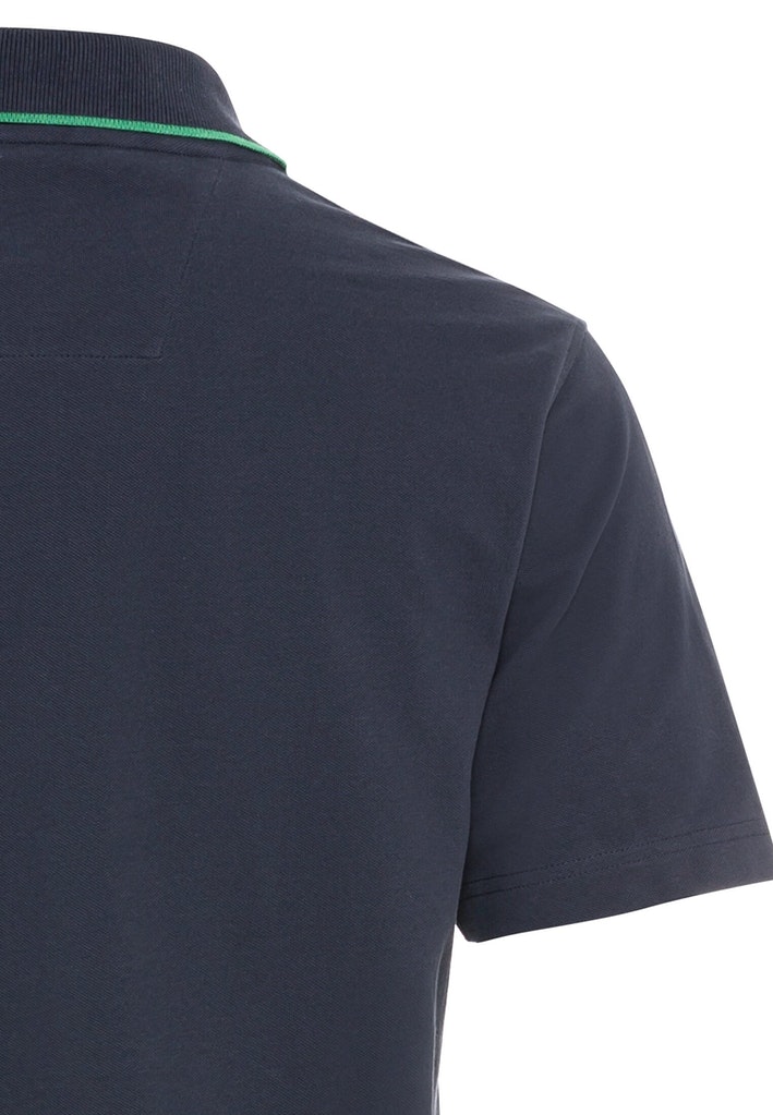 Kurzarm Poloshirt aus reiner Baumwolle
